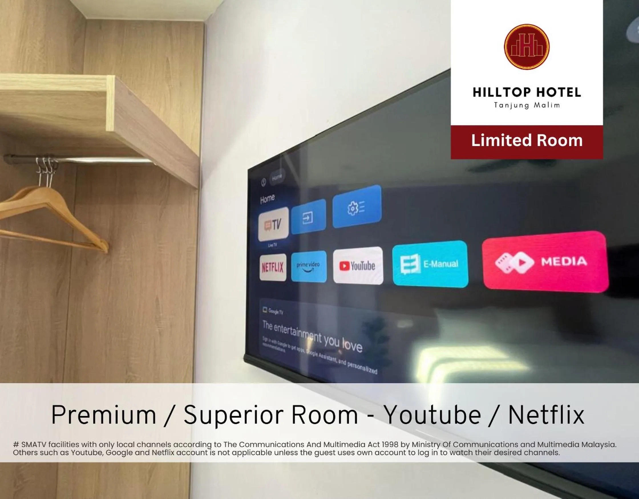 Hilltop Hotel Tanjung Malim