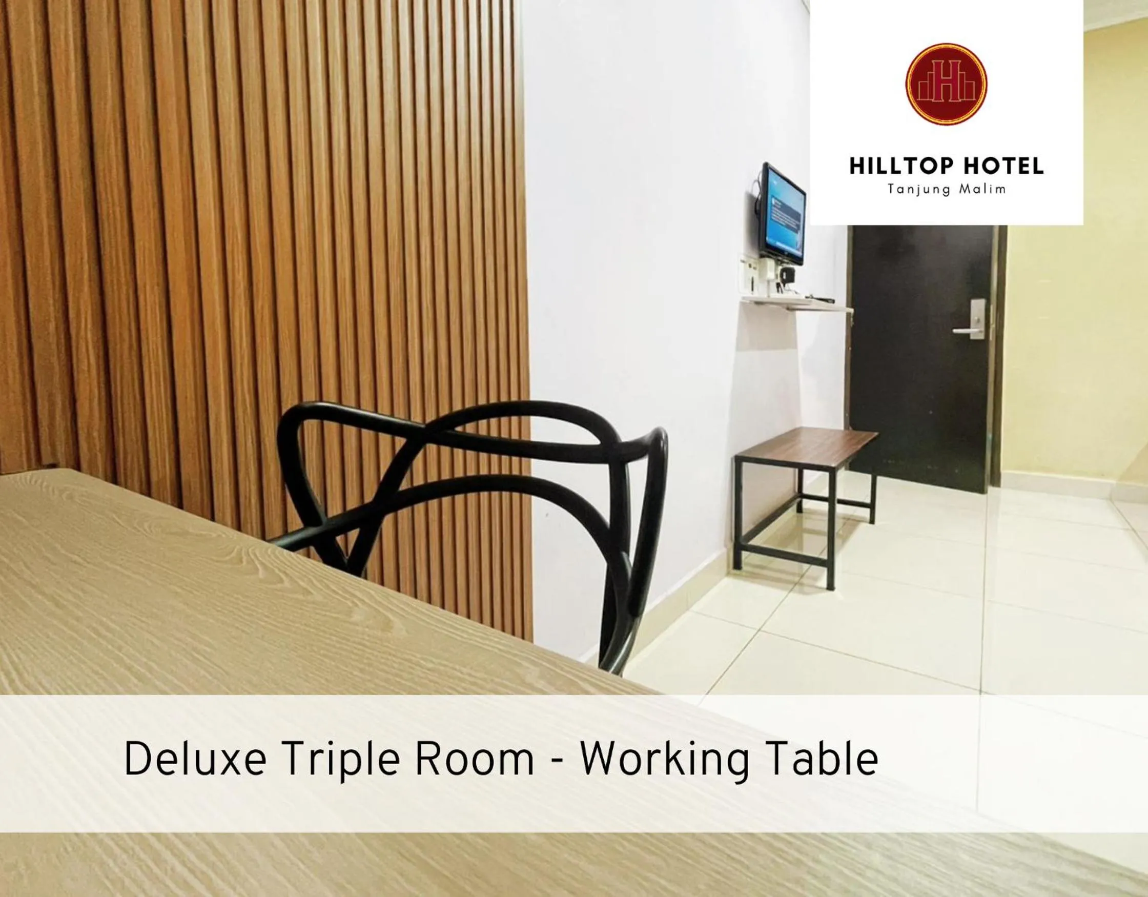 Bed in Hilltop Hotel Tanjung Malim