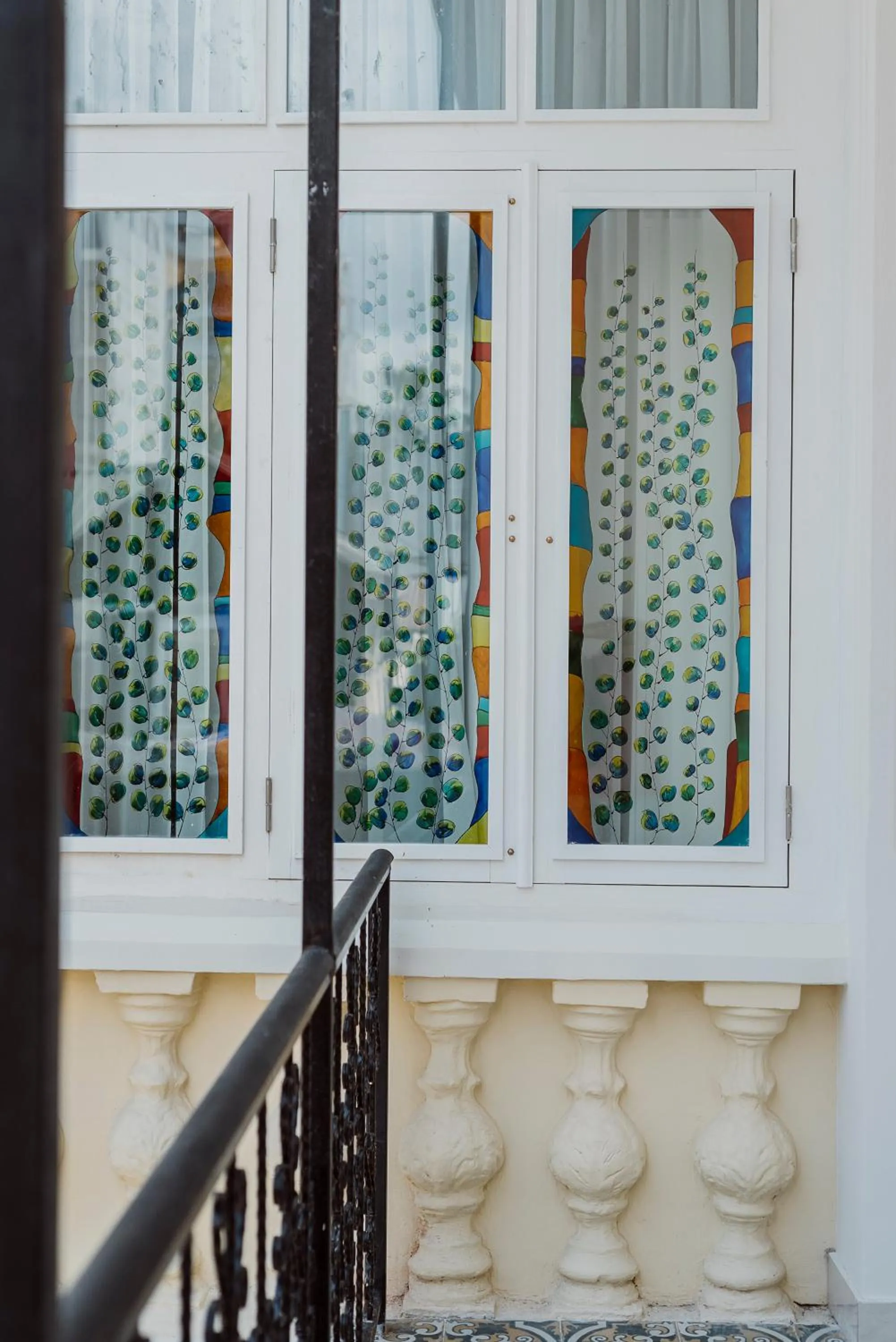 Decorative detail in Boulevard Hotel Batumi