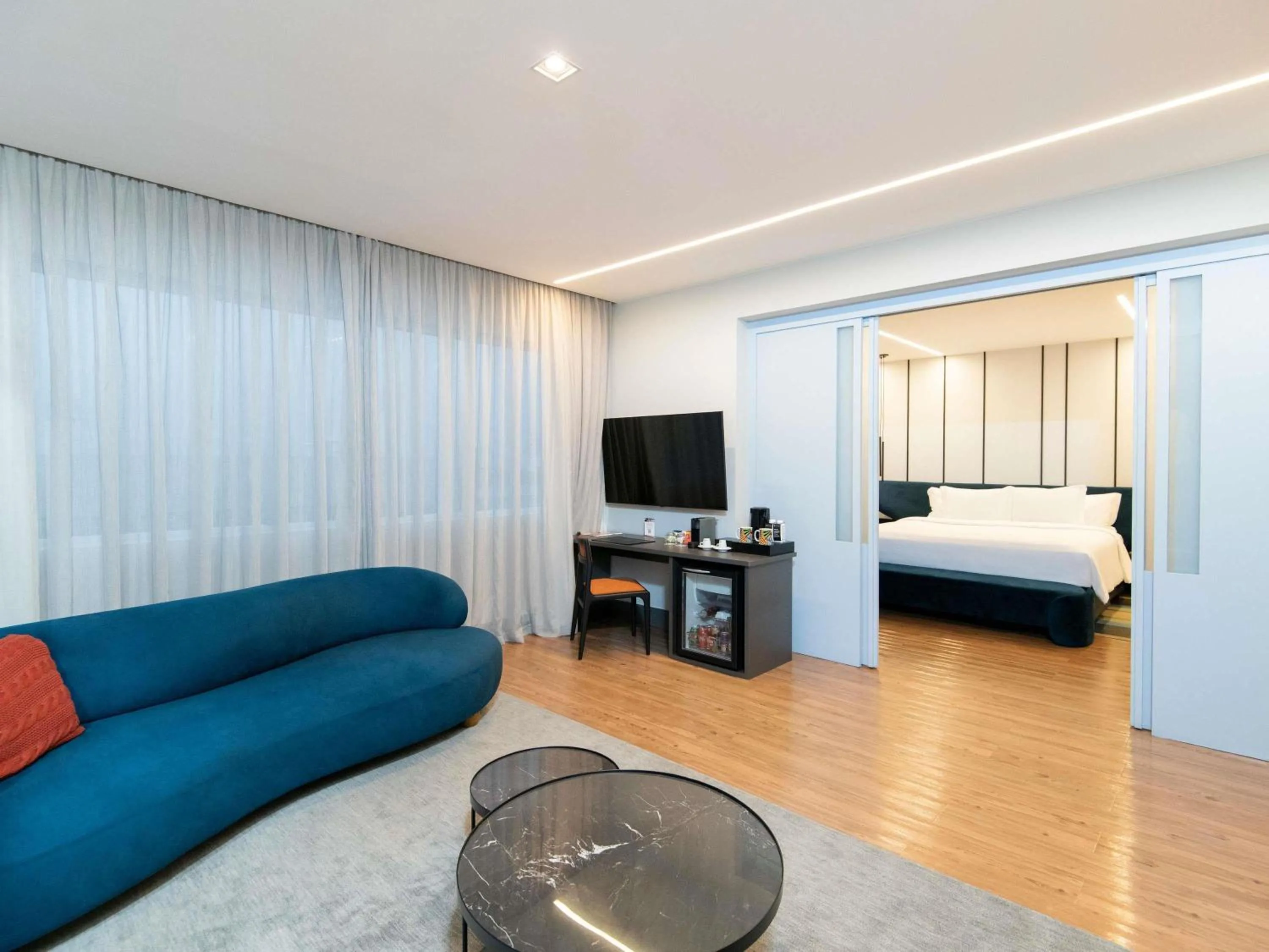 Bedroom, Bed in Pullman Sao Paulo Vila Olimpia