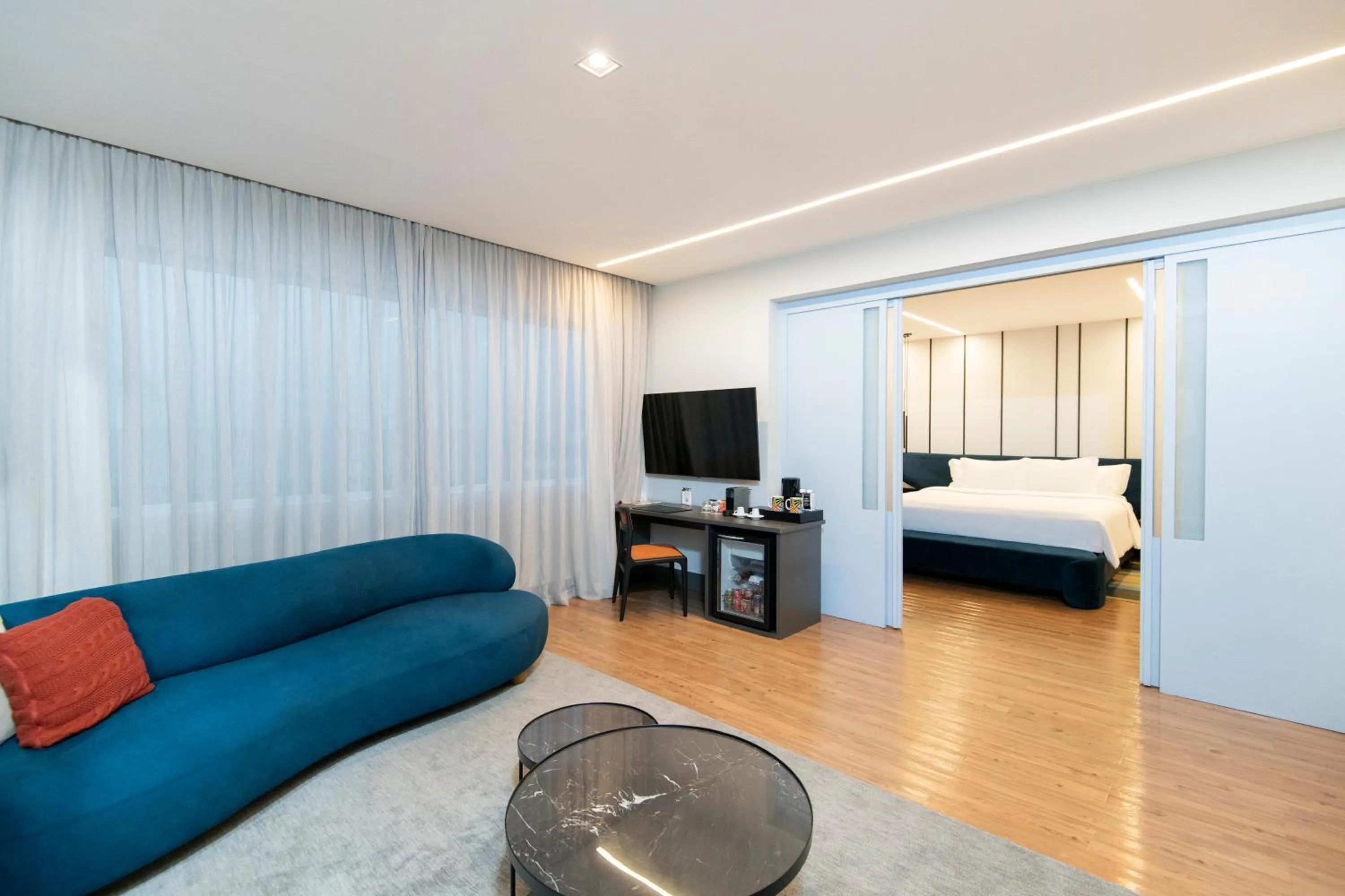 Bed in Pullman Sao Paulo Vila Olimpia