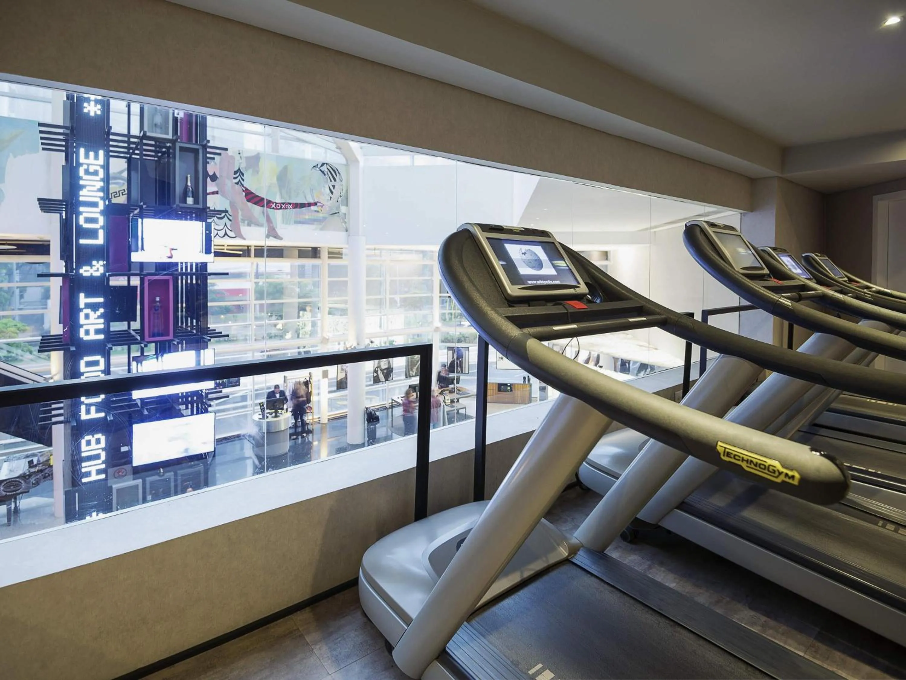 Fitness centre/facilities in Pullman Sao Paulo Vila Olimpia