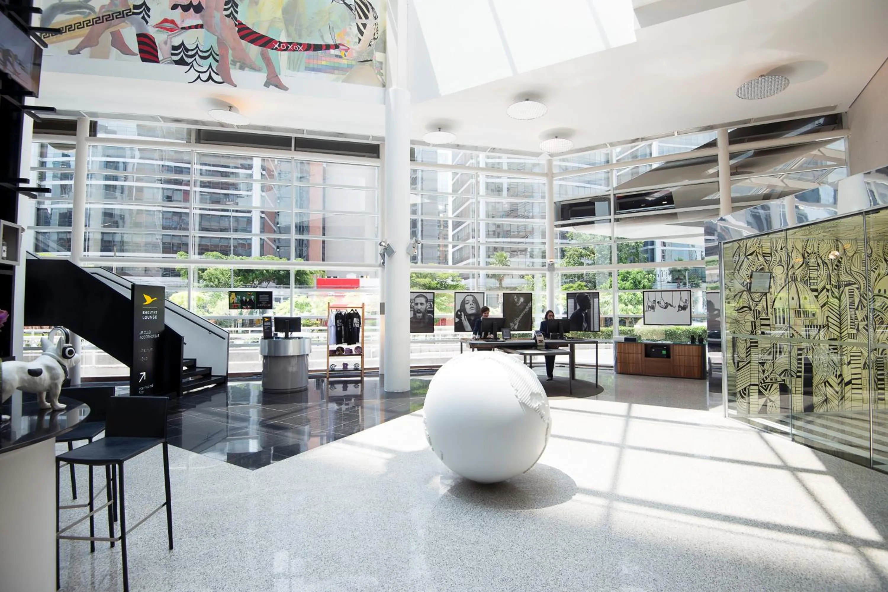 Lobby or reception in Pullman Sao Paulo Vila Olimpia