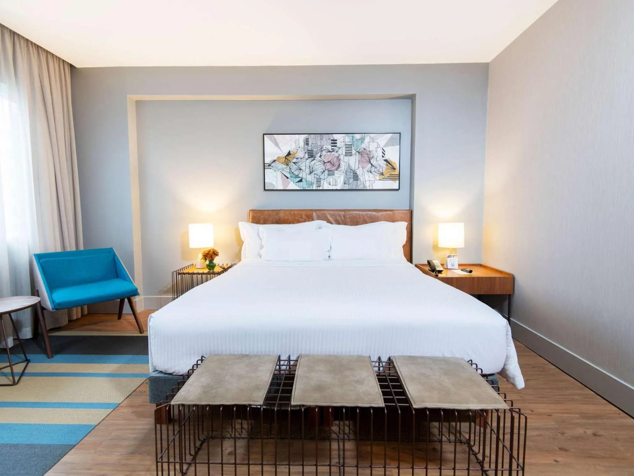 Bed in Pullman Sao Paulo Vila Olimpia