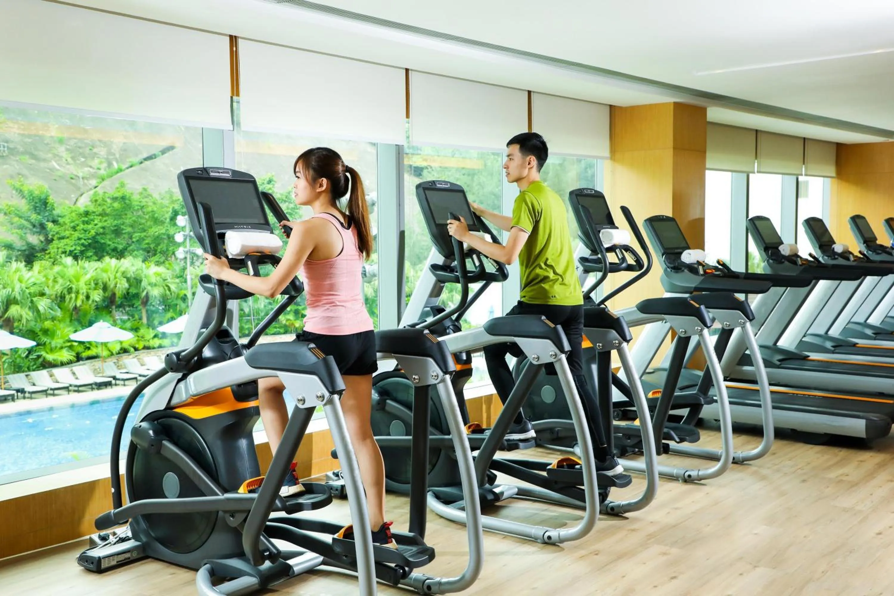 Fitness centre/facilities in Hyatt Regency Hong Kong, Sha Tin