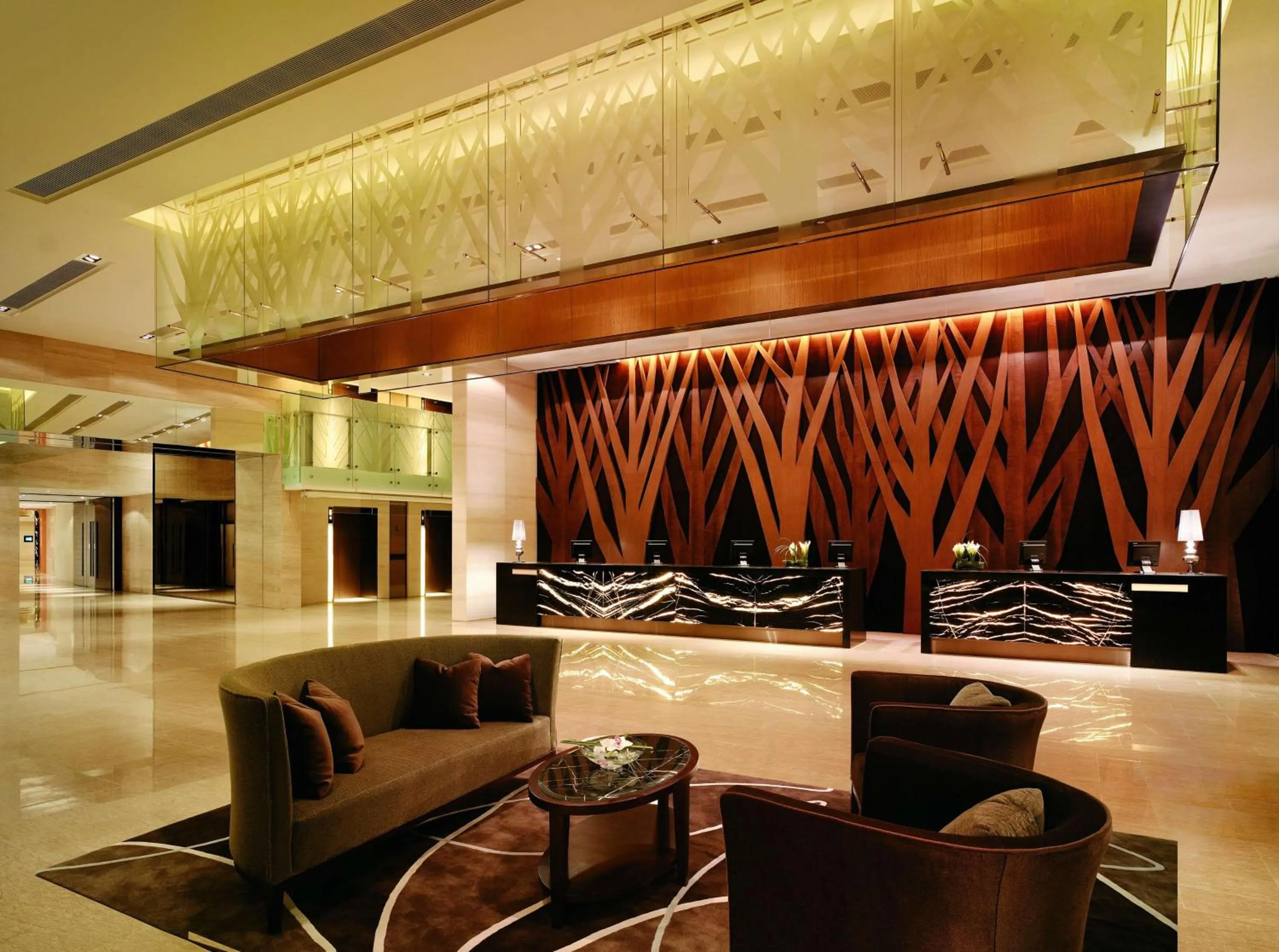 Lobby or reception in Hyatt Regency Hong Kong, Sha Tin