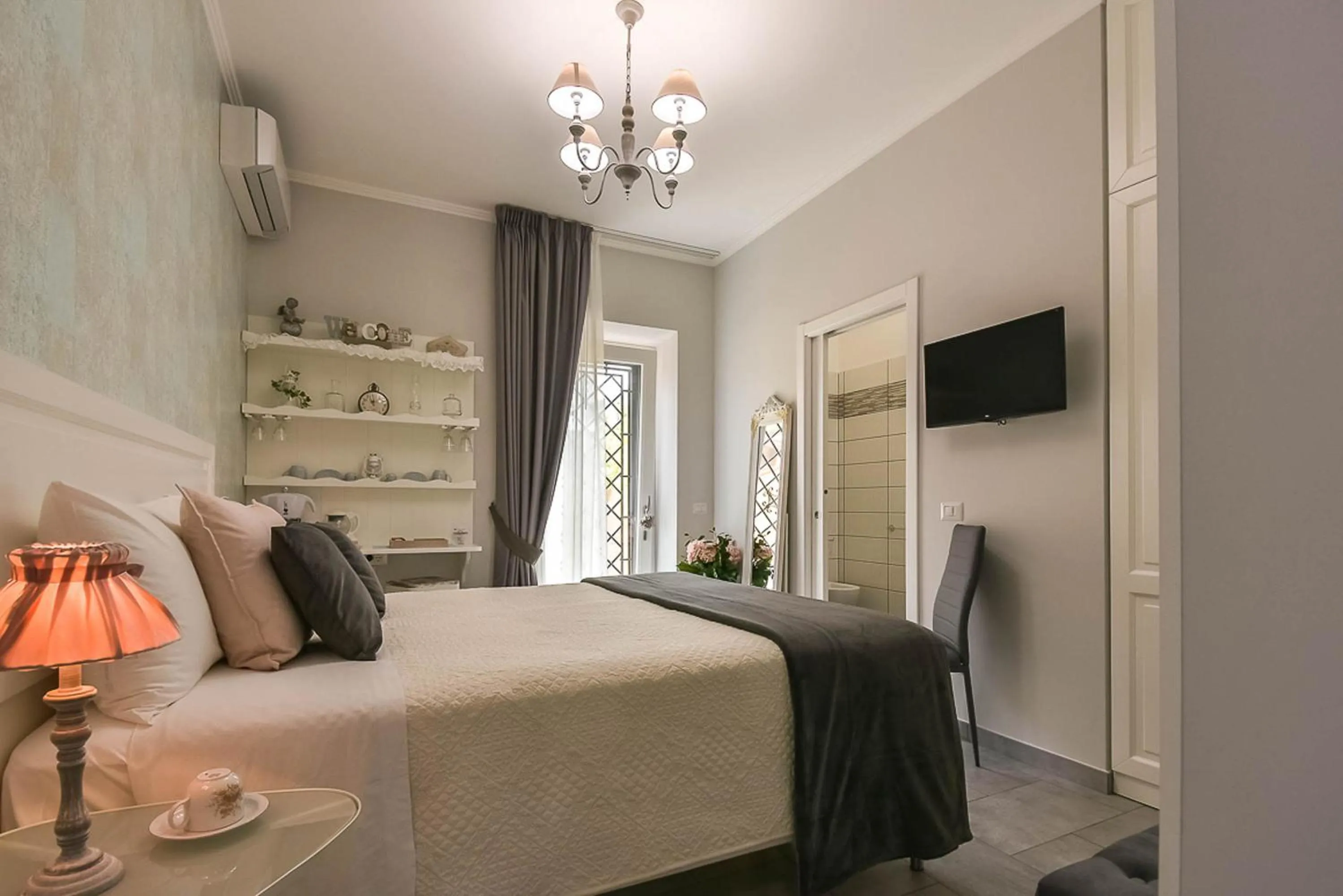 Bedroom, Bed in A Casa di Titty