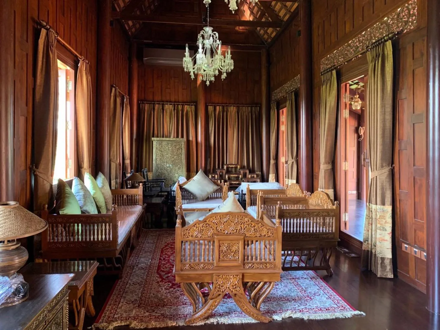 Living room, Bed in Divalux Resort & Spa Bangkok, Suvarnabhumi Airport-Free Shuttle