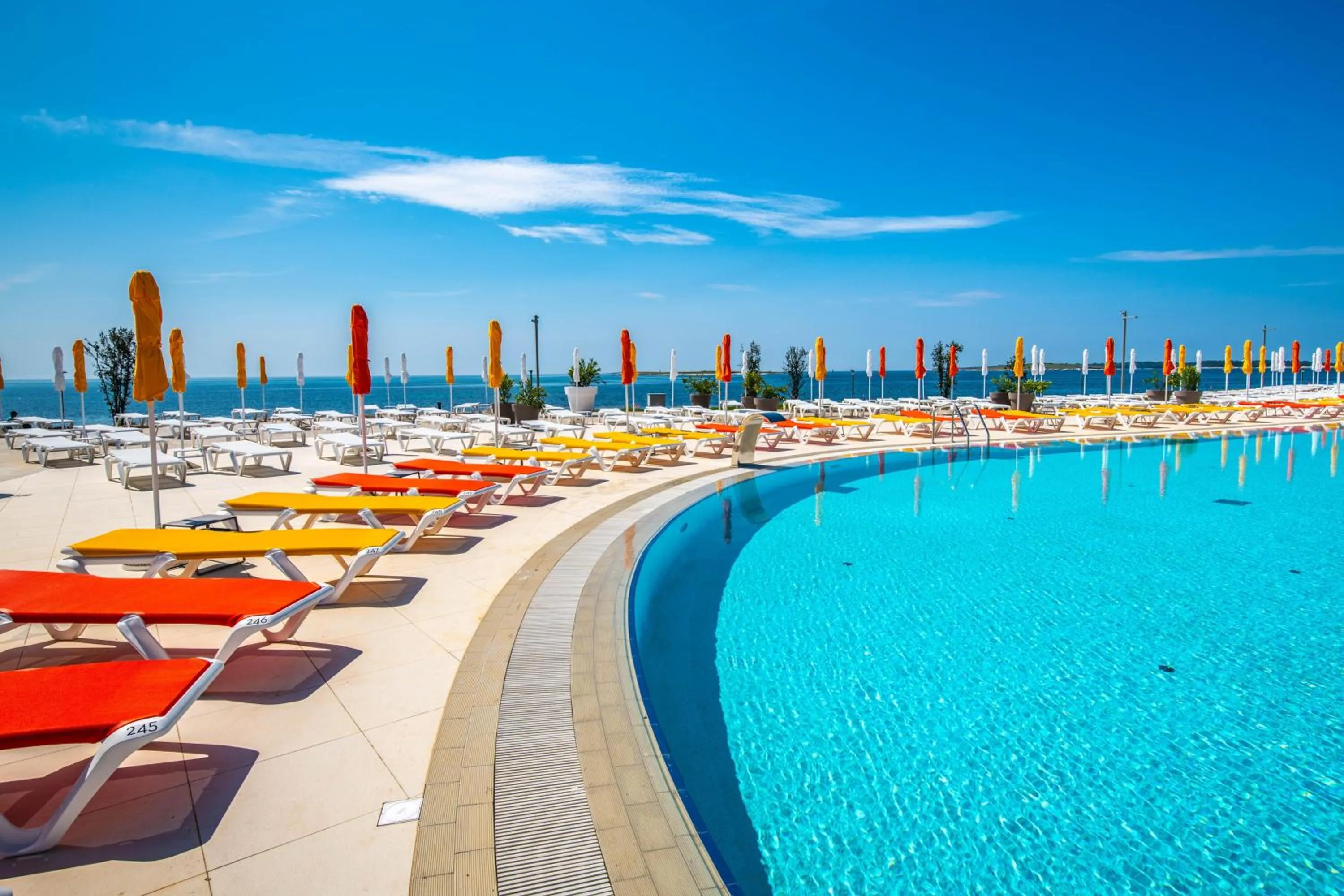 Swimming pool in Arena Grand Kazela Camping Homes