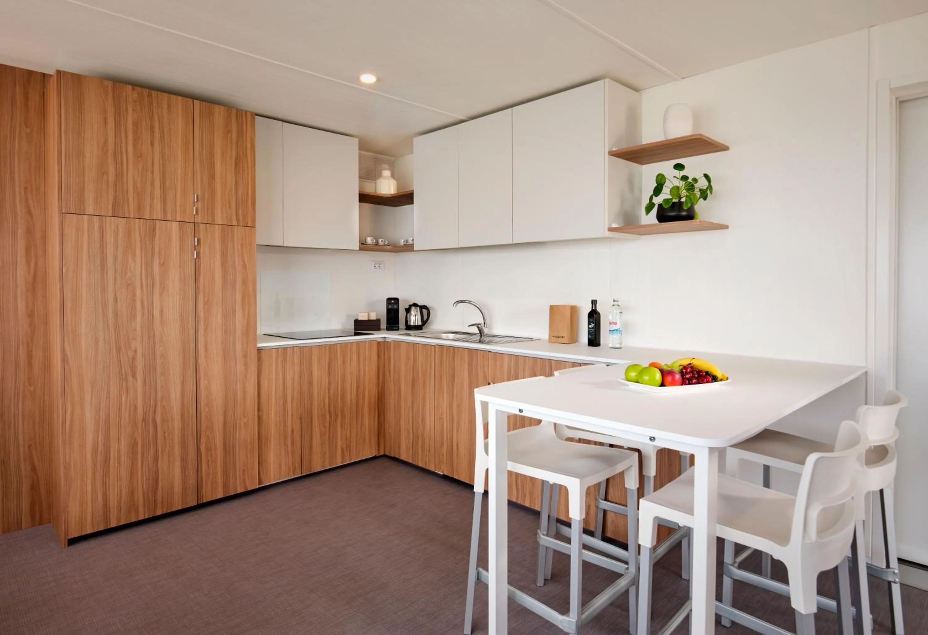 Kitchen or kitchenette in Arena Grand Kazela Camping Homes