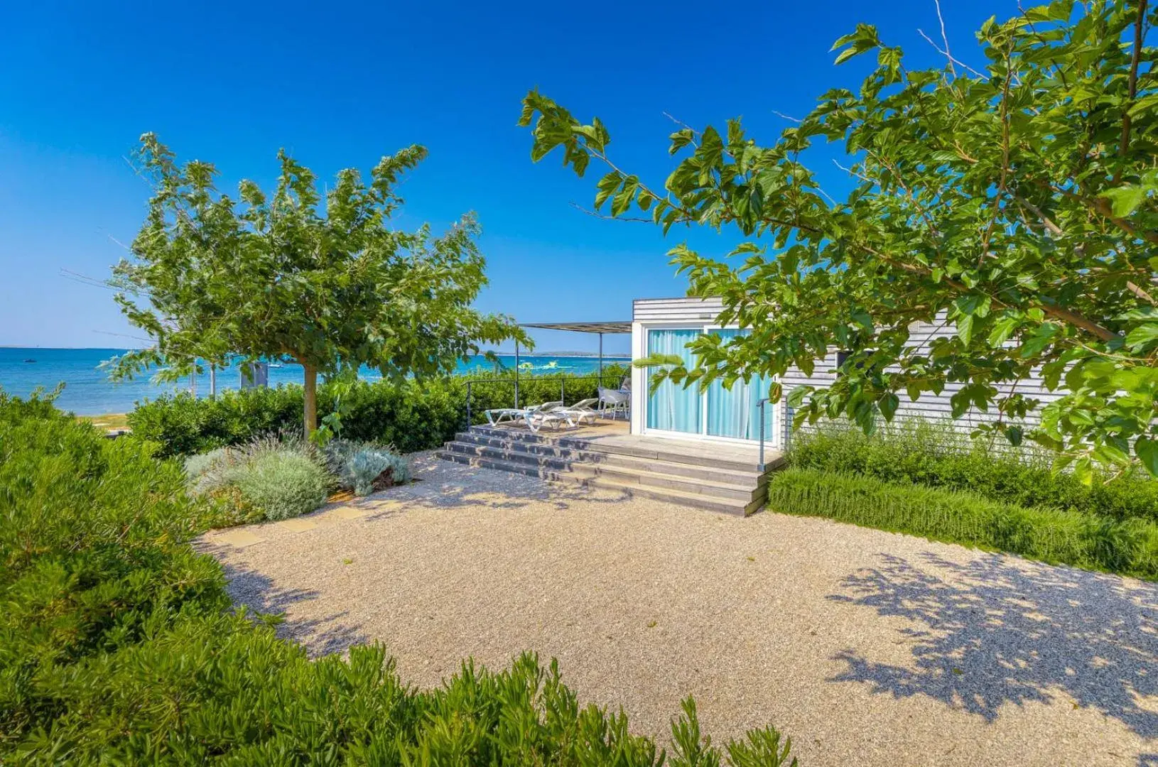 Deluxe Two-Bedroom Camping Home Sea View in Arena Grand Kazela Camping Homes Deluxe Two-Bedroom Camping Home Sea View in Arena Grand Kazela Camping Homes