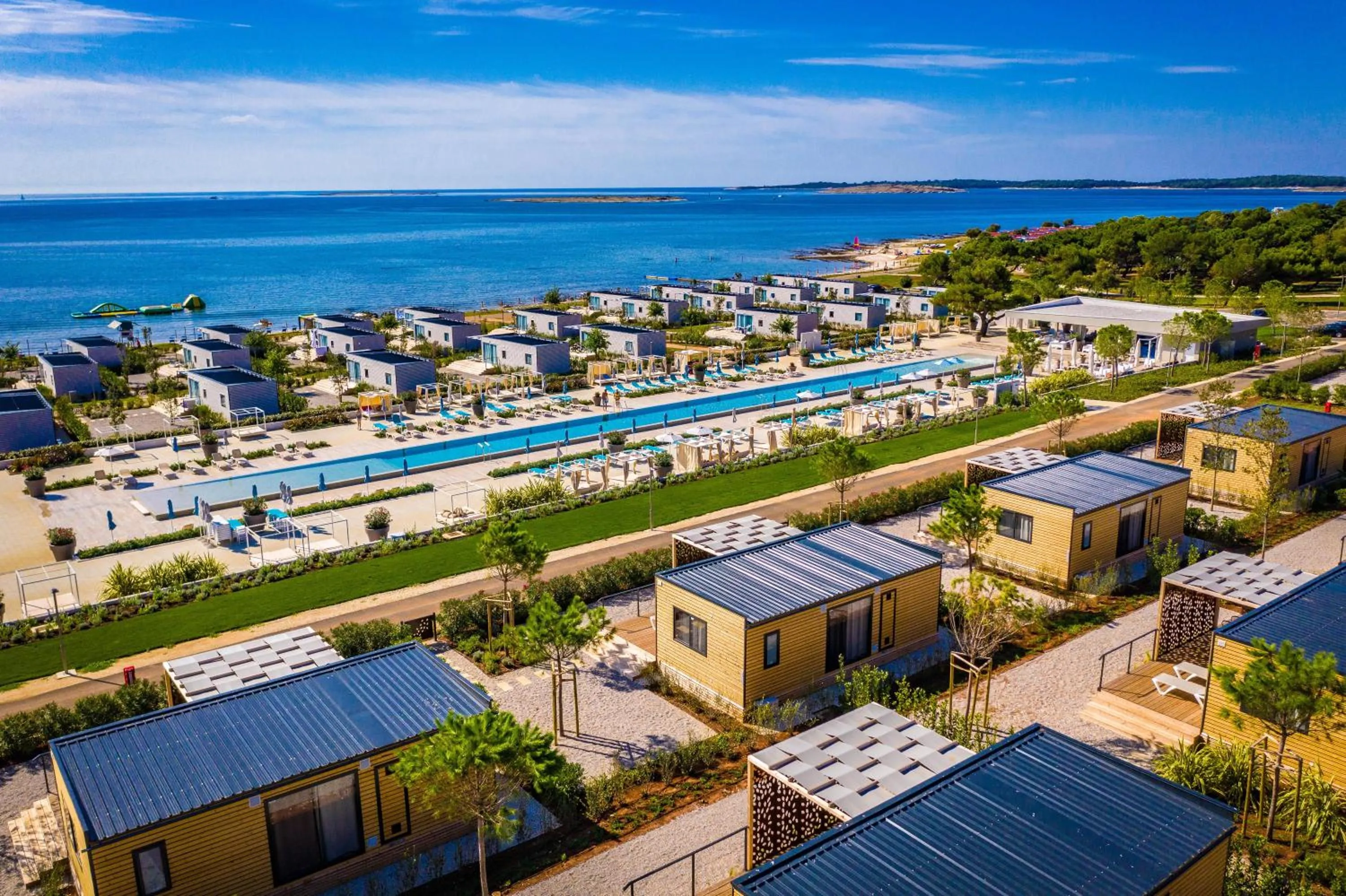 Swimming pool in Arena Grand Kazela Camping Homes
