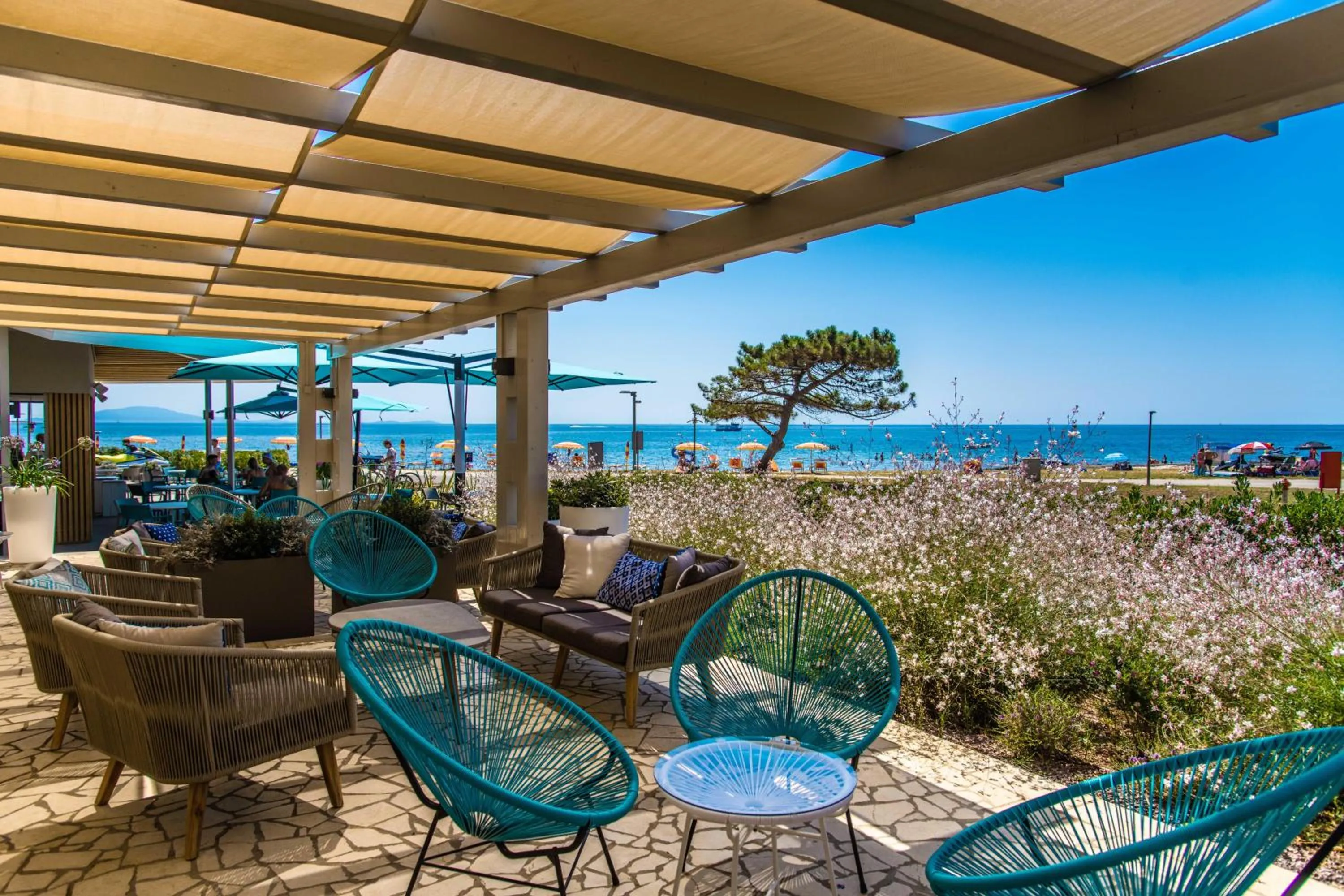 Lounge or bar in Arena Grand Kazela Camping Homes