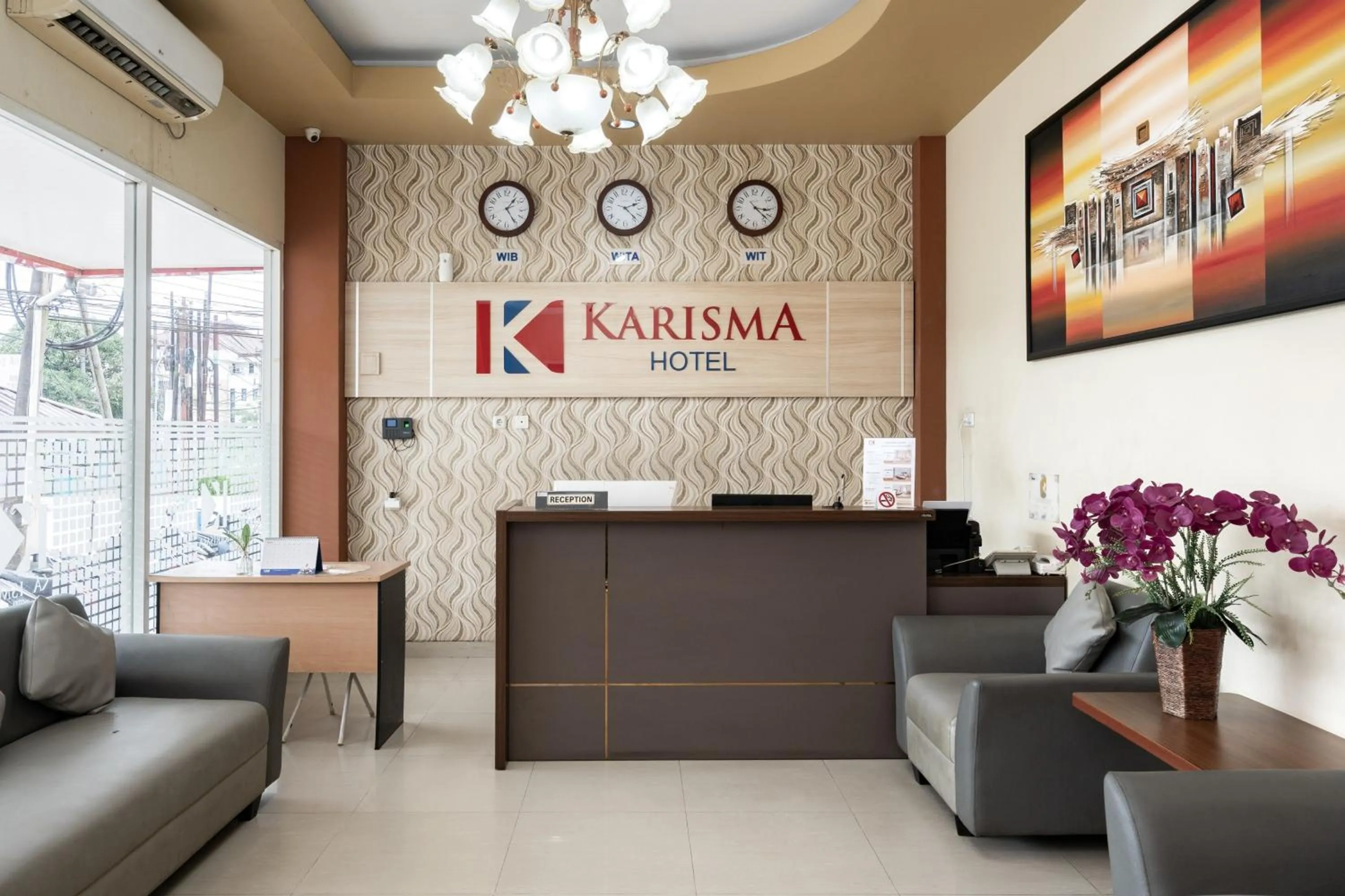 Lobby or reception in RedDoorz near Islamic Center Samarinda