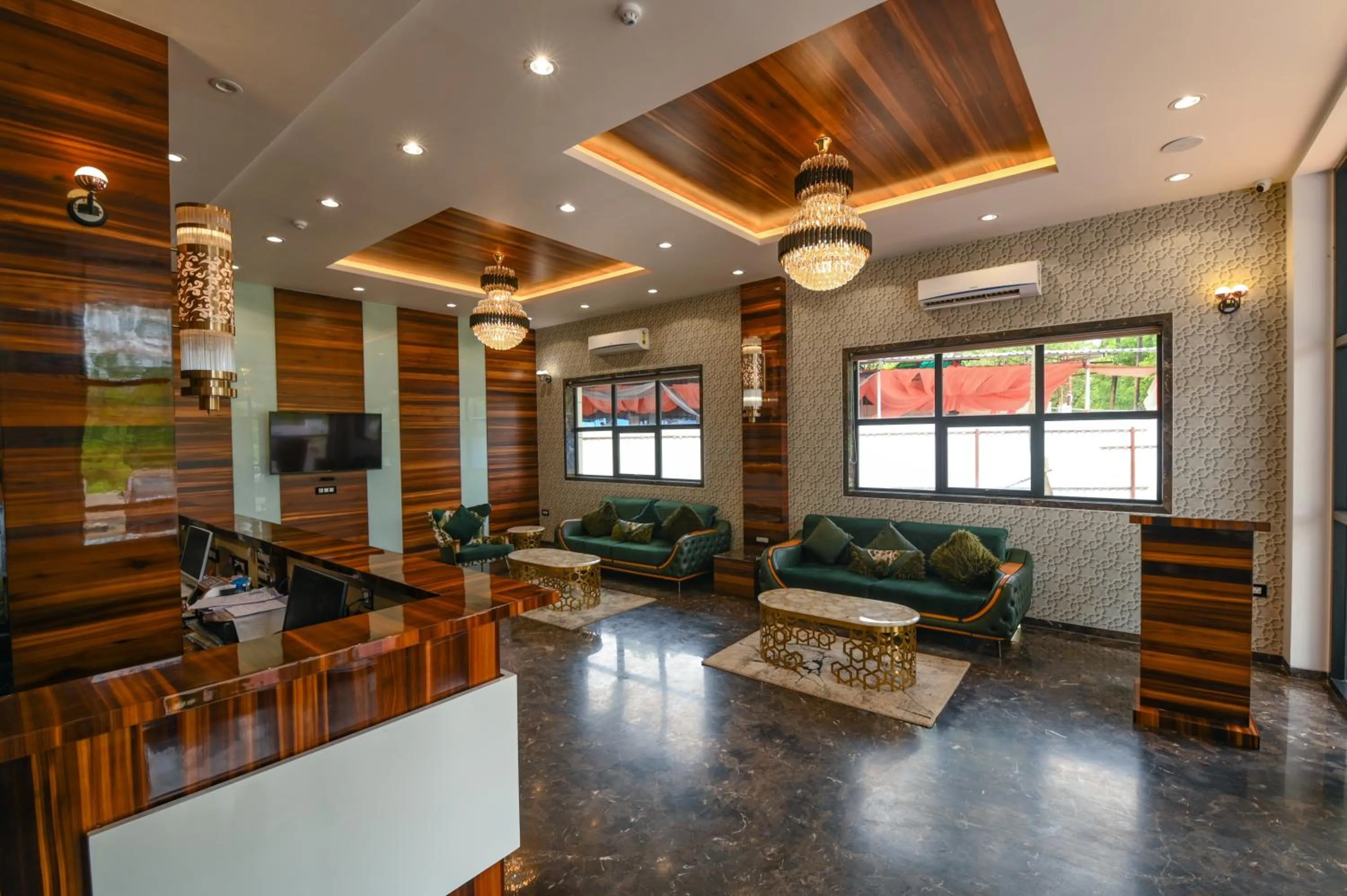 Lobby or reception in Visava Amusement Park & Resort Navi Mumbai