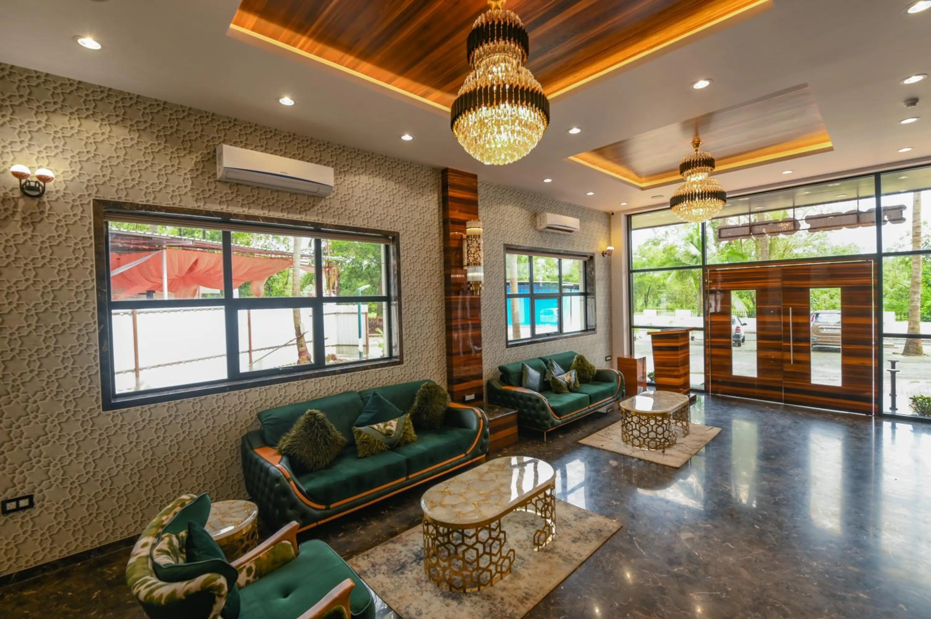 Lobby or reception in Visava Amusement Park & Resort Navi Mumbai