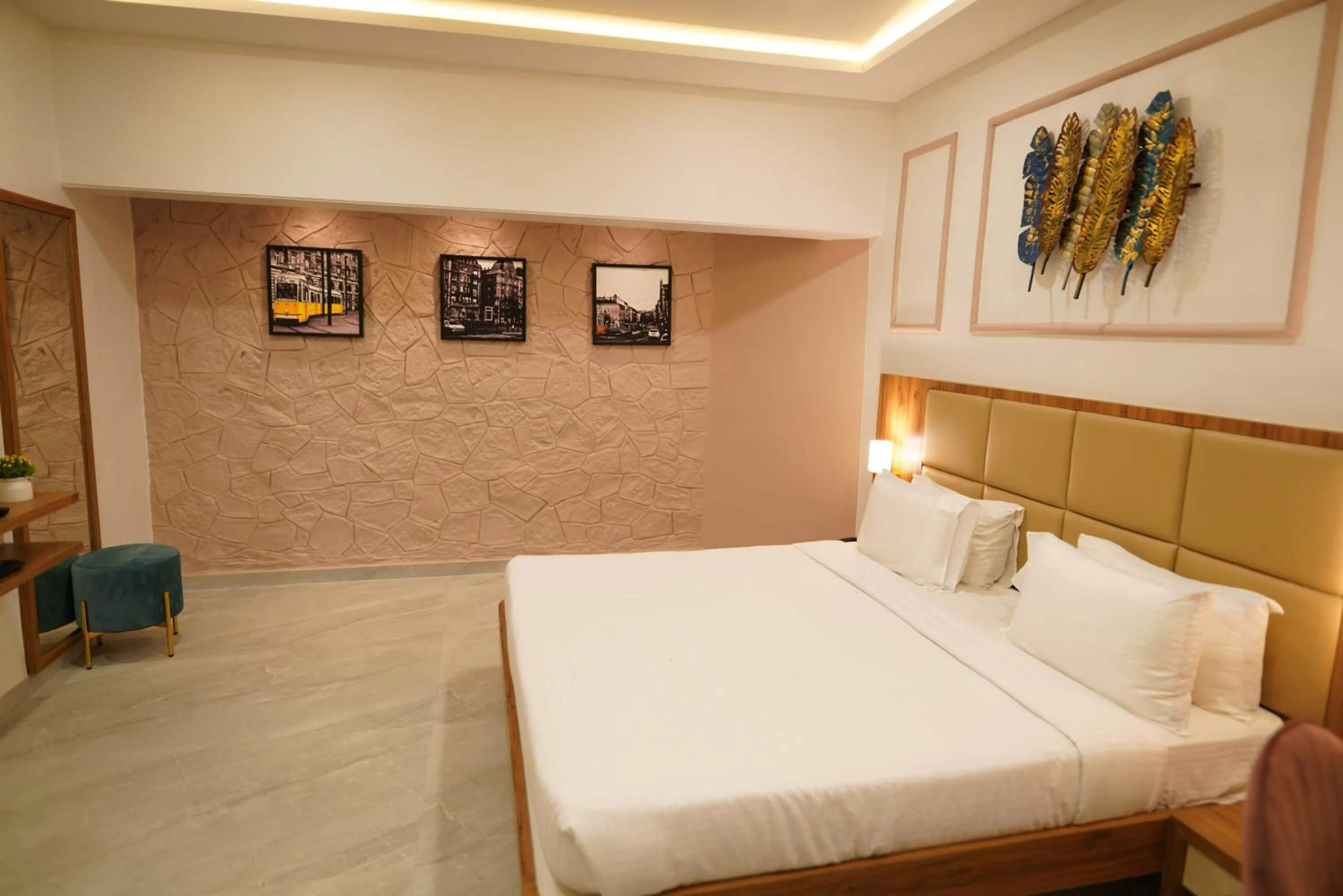 Bed in Visava Amusement Park & Resort Navi Mumbai