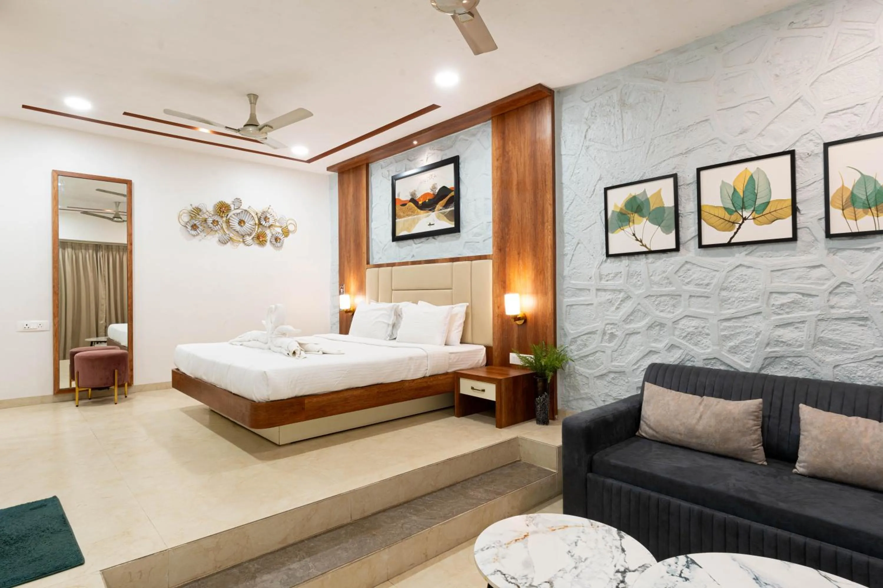 Bed in Visava Amusement Park & Resort Navi Mumbai