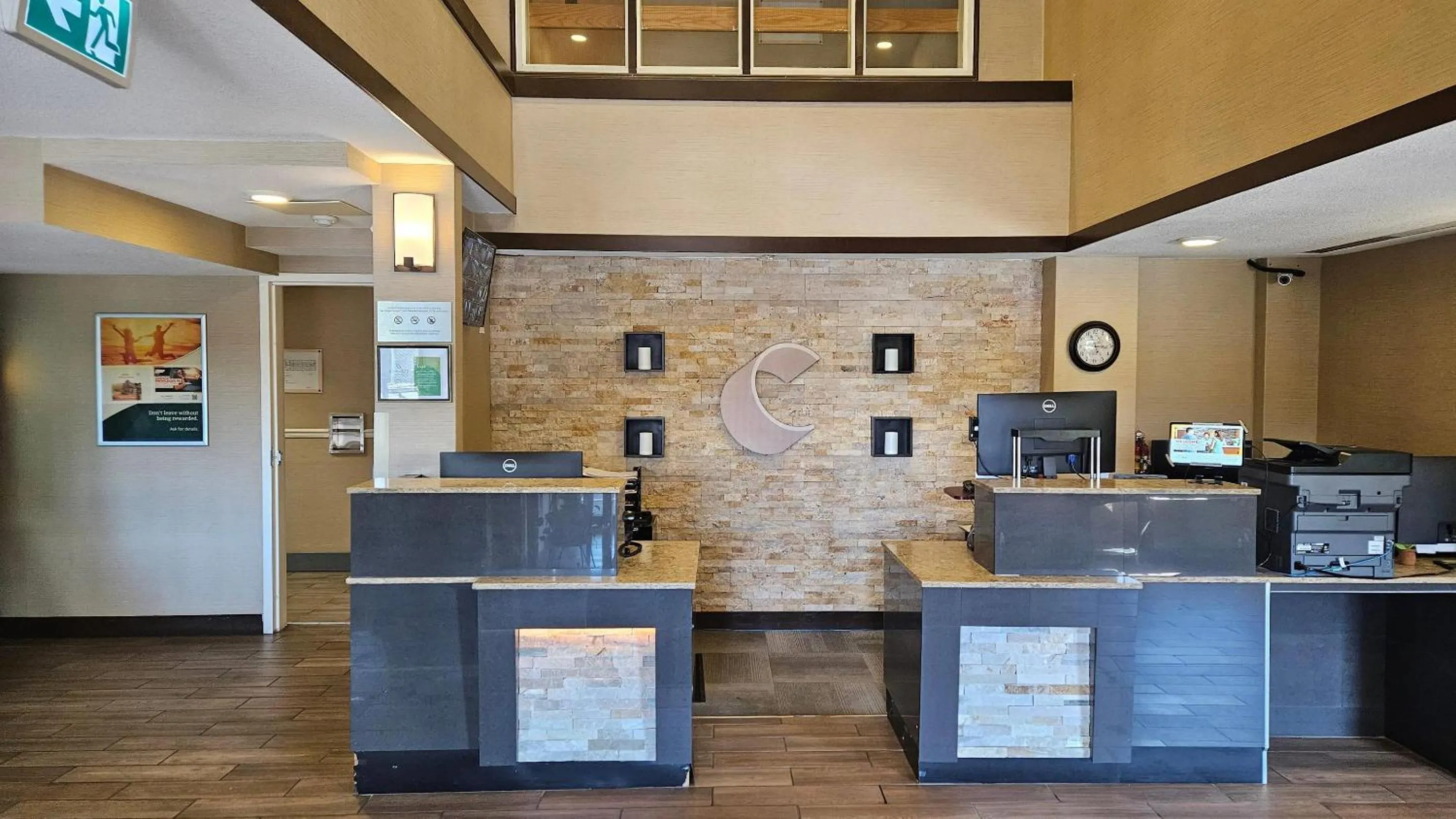 Lobby or reception in Comfort Inn