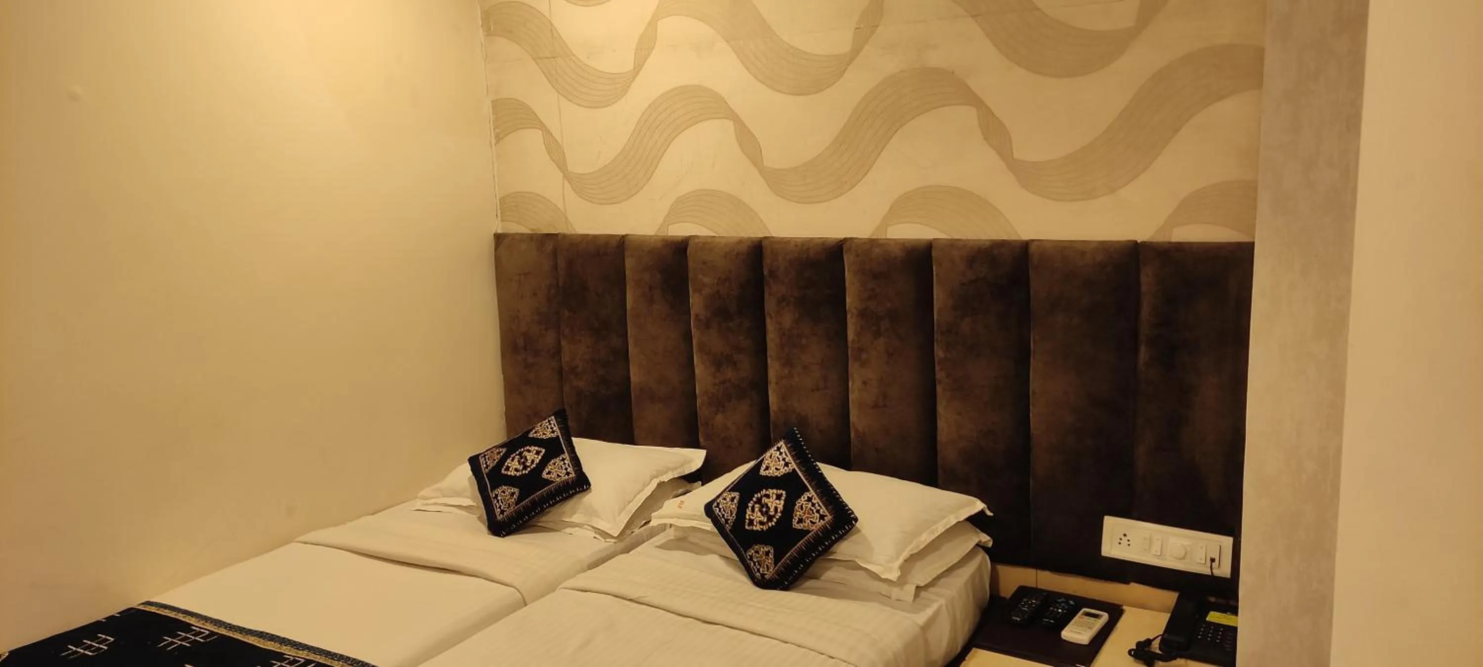 Bed in Hotel Fortune