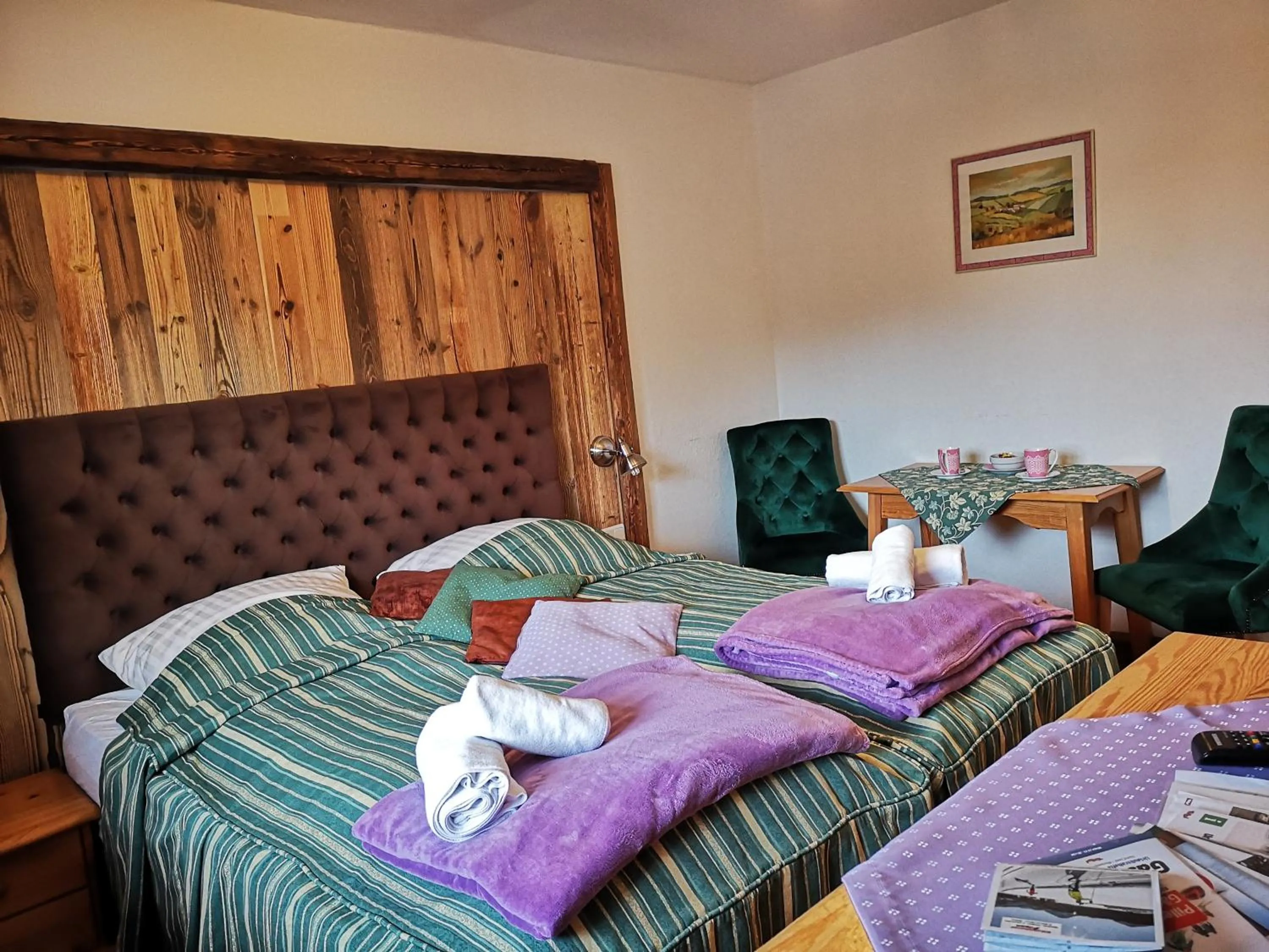 Bed in Gasthaus Auwirt