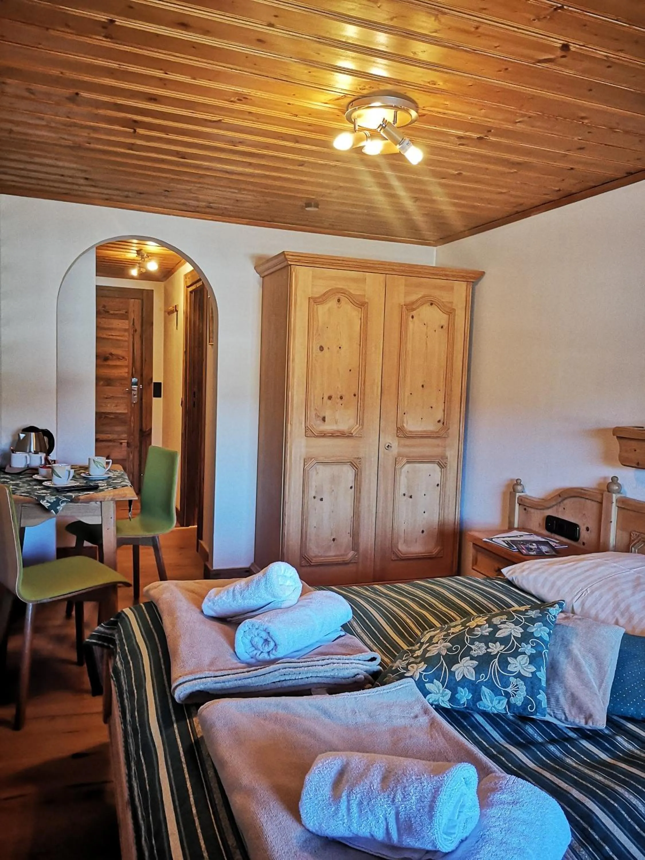 Bed in Gasthaus Auwirt