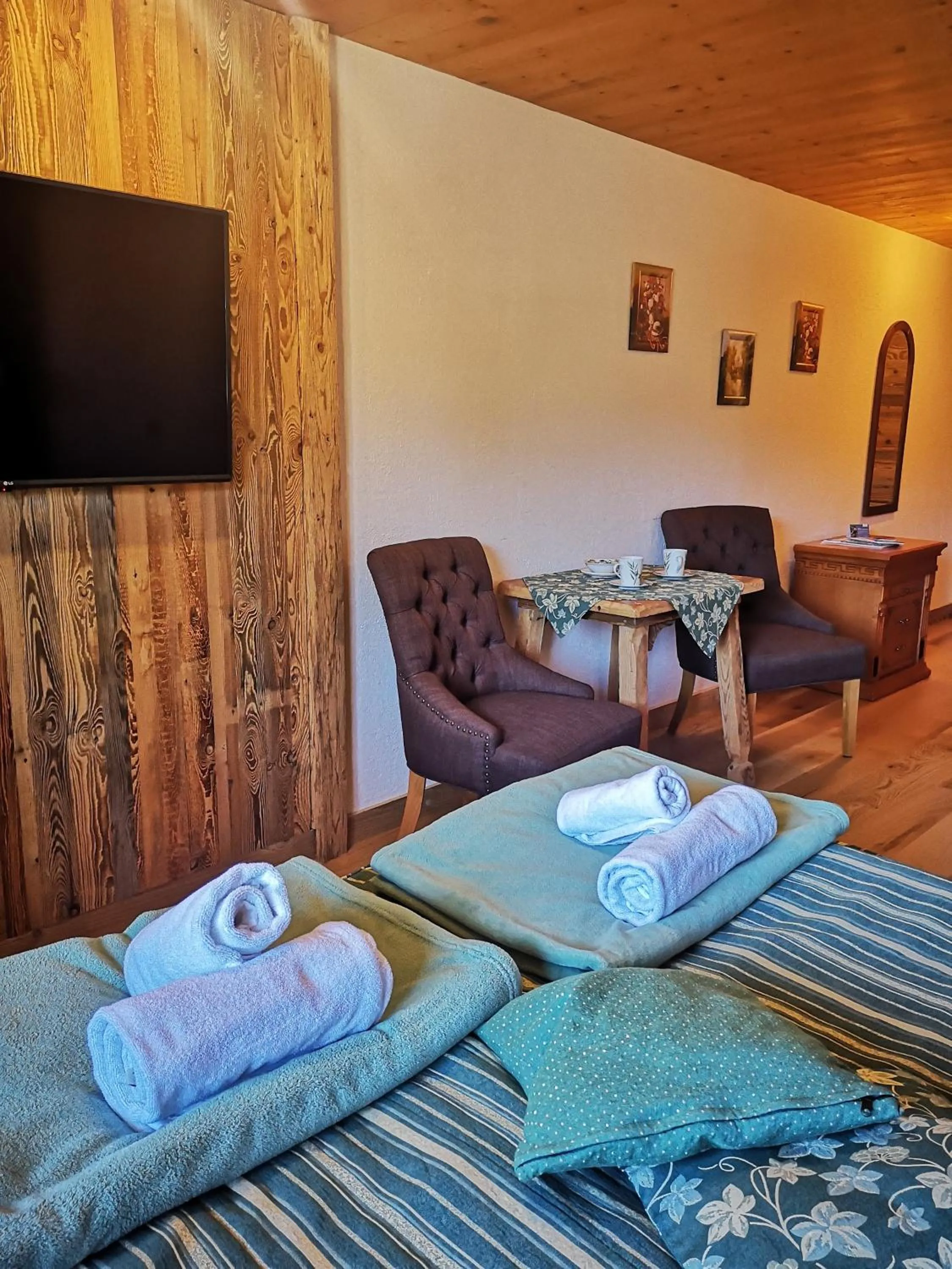 Bed in Gasthaus Auwirt