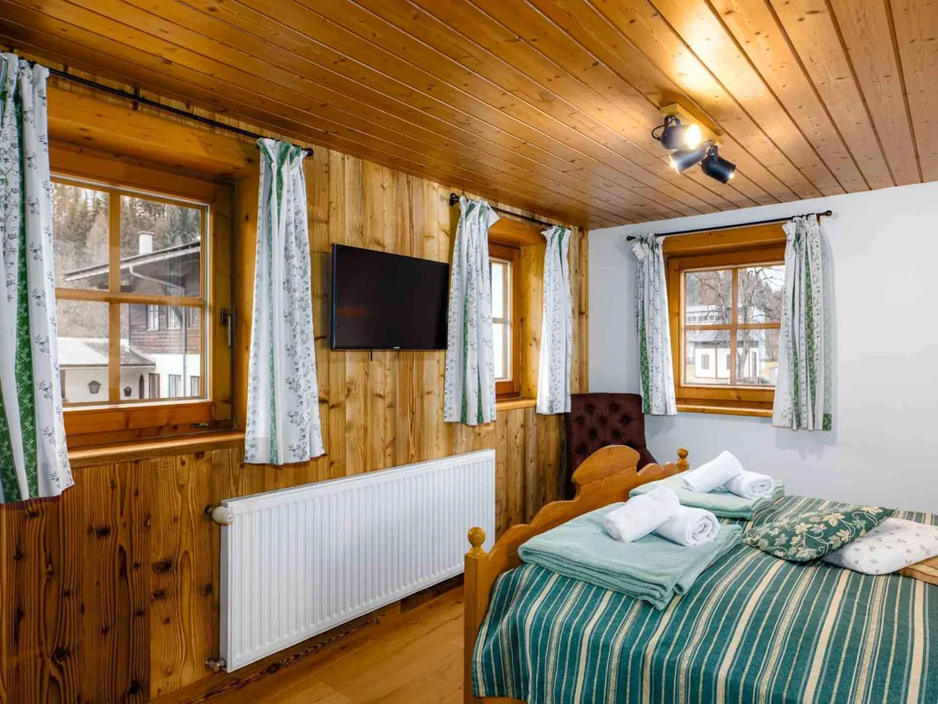 Bed in Gasthaus Auwirt
