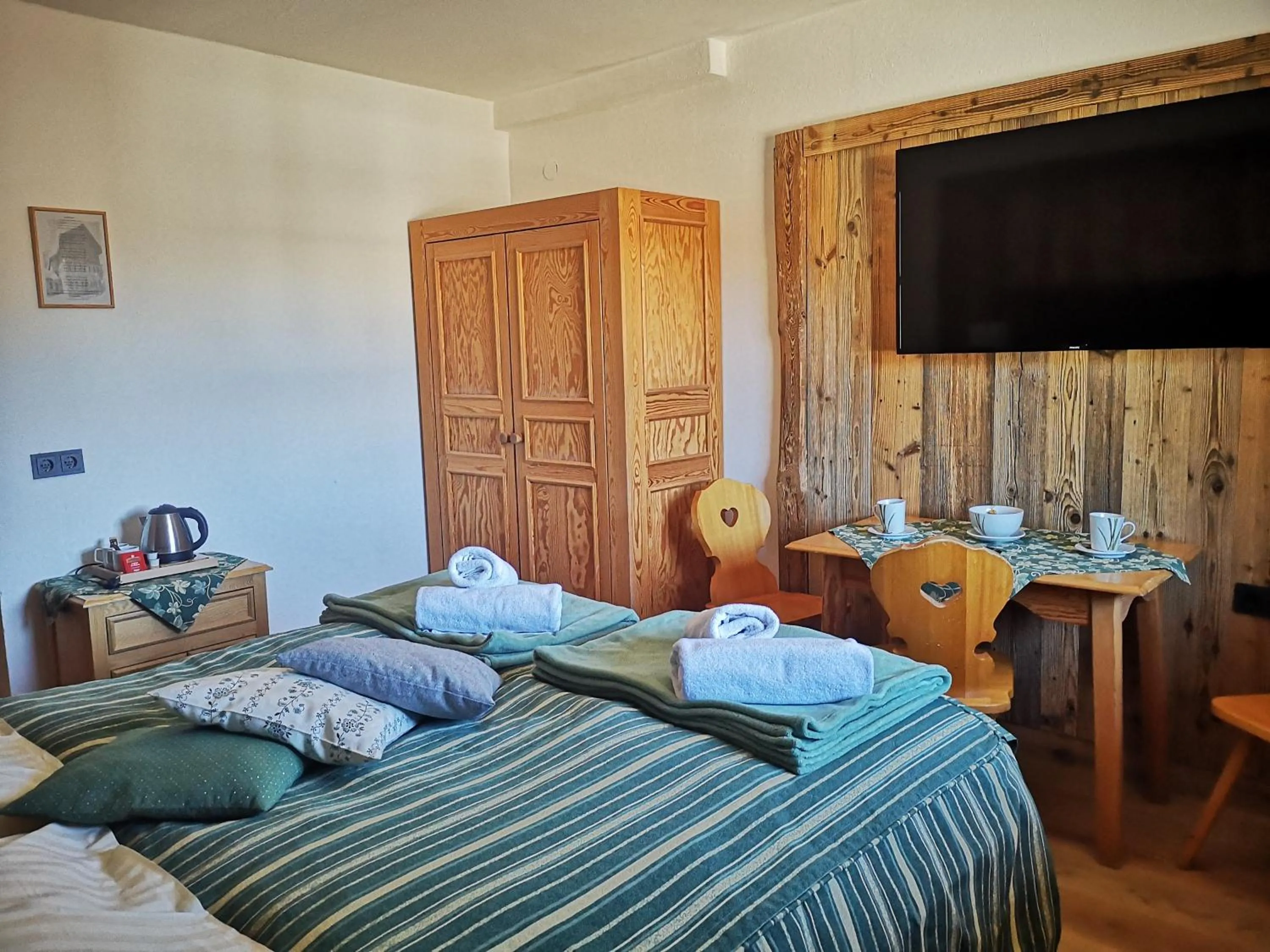 Bed in Gasthaus Auwirt