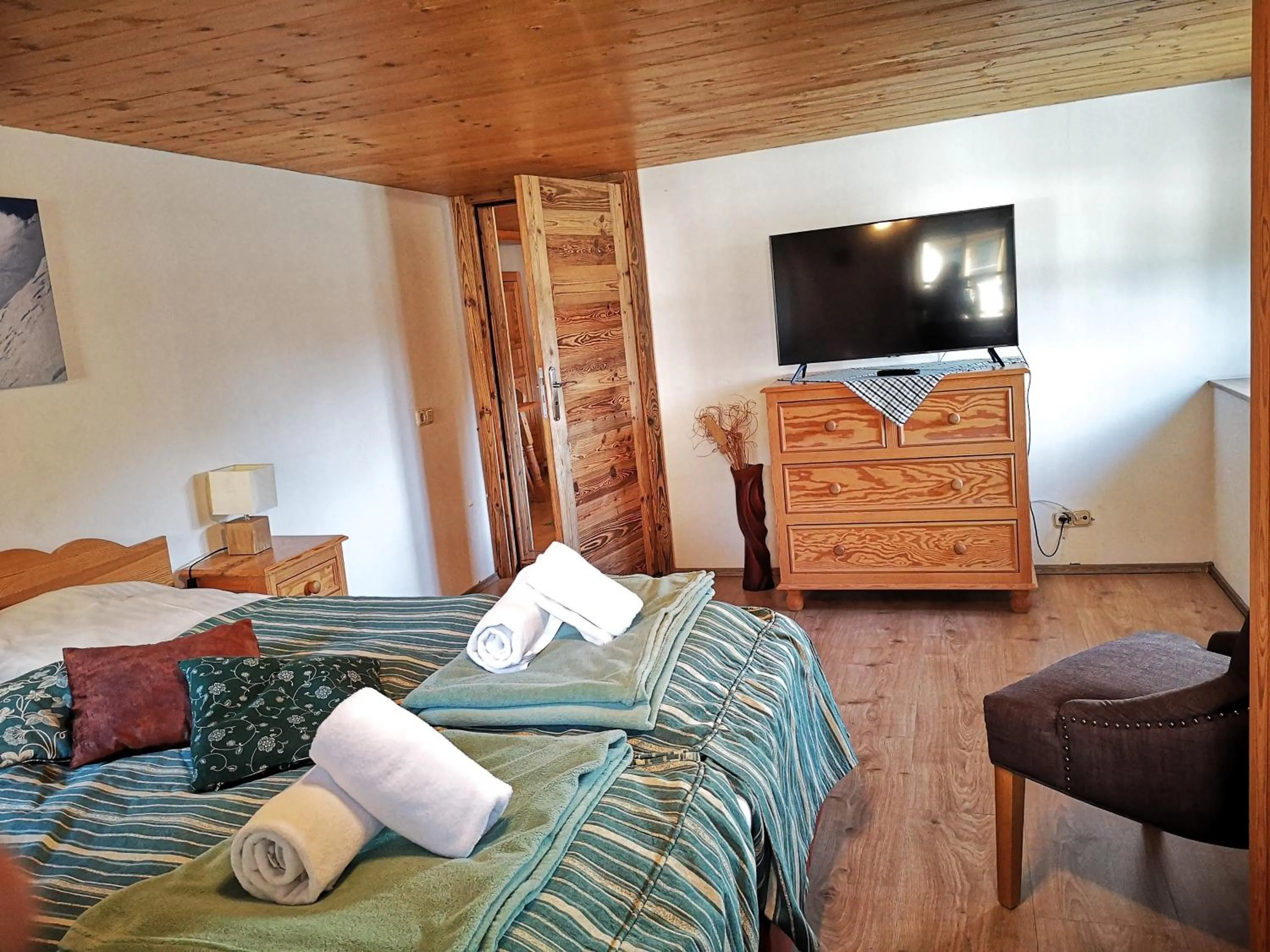 Bed in Gasthaus Auwirt