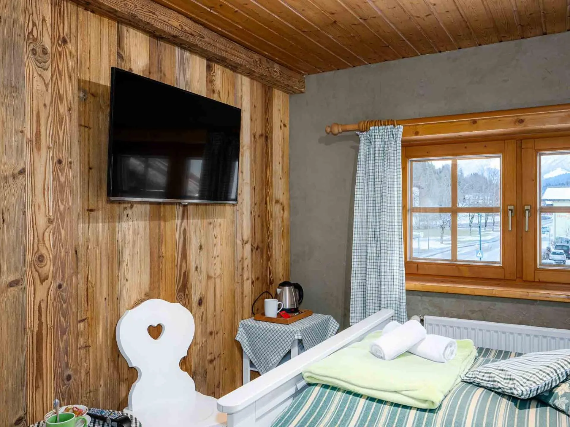 Bed in Gasthaus Auwirt