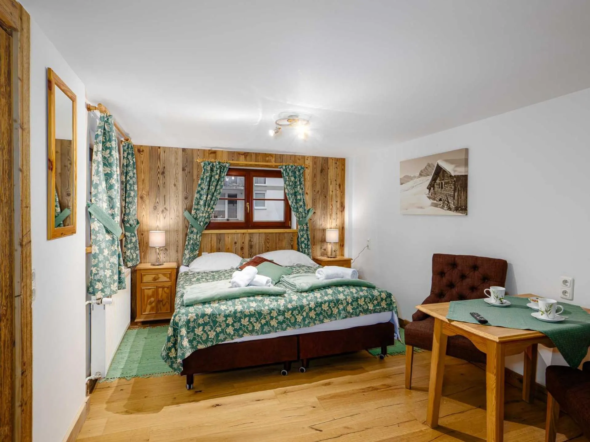 Bed in Gasthaus Auwirt