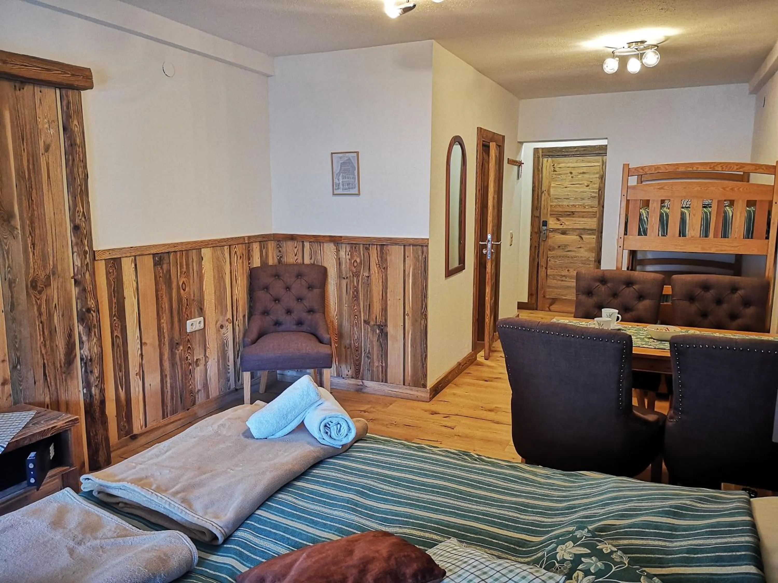Bed in Gasthaus Auwirt