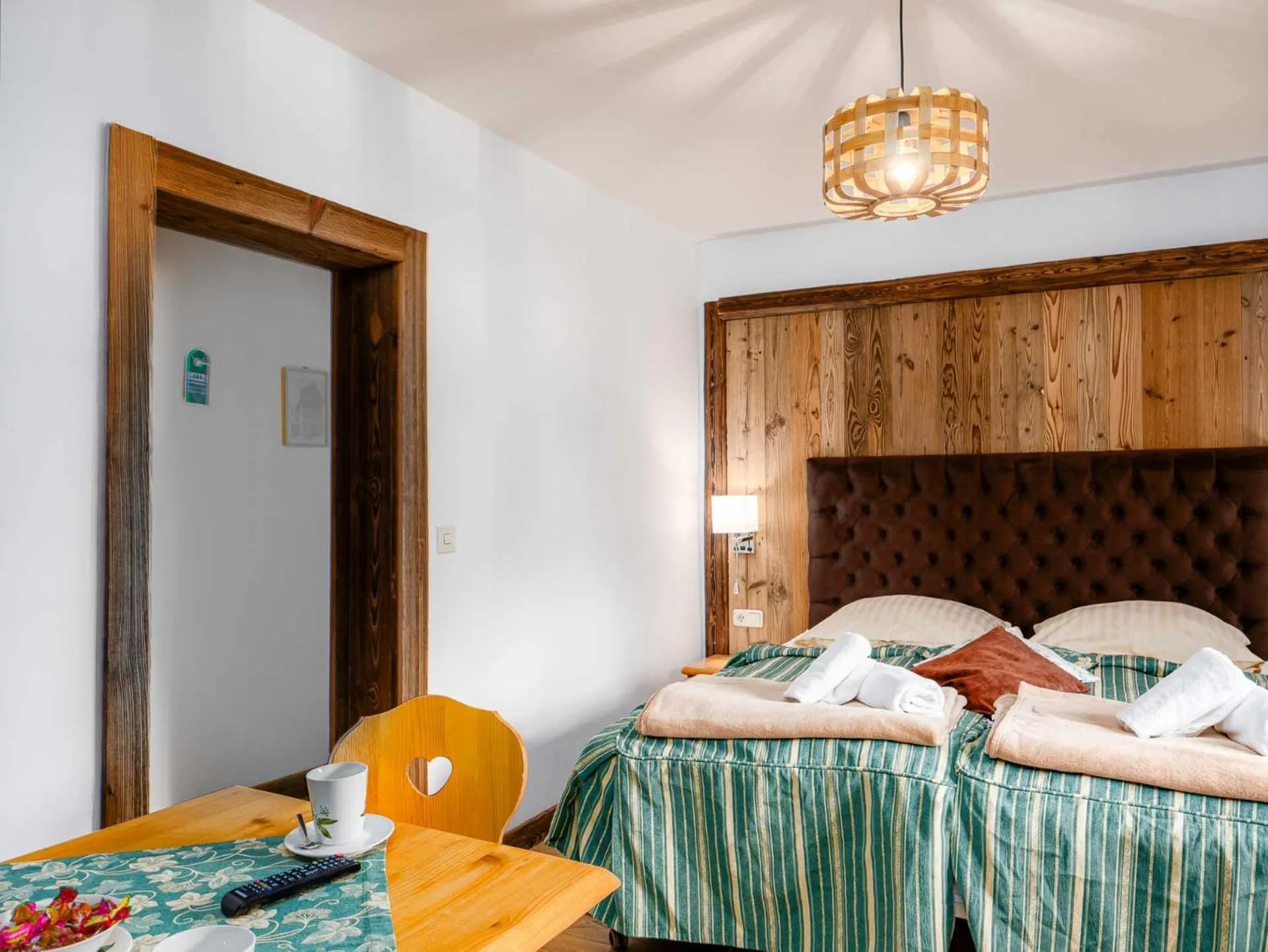 Bed in Gasthaus Auwirt