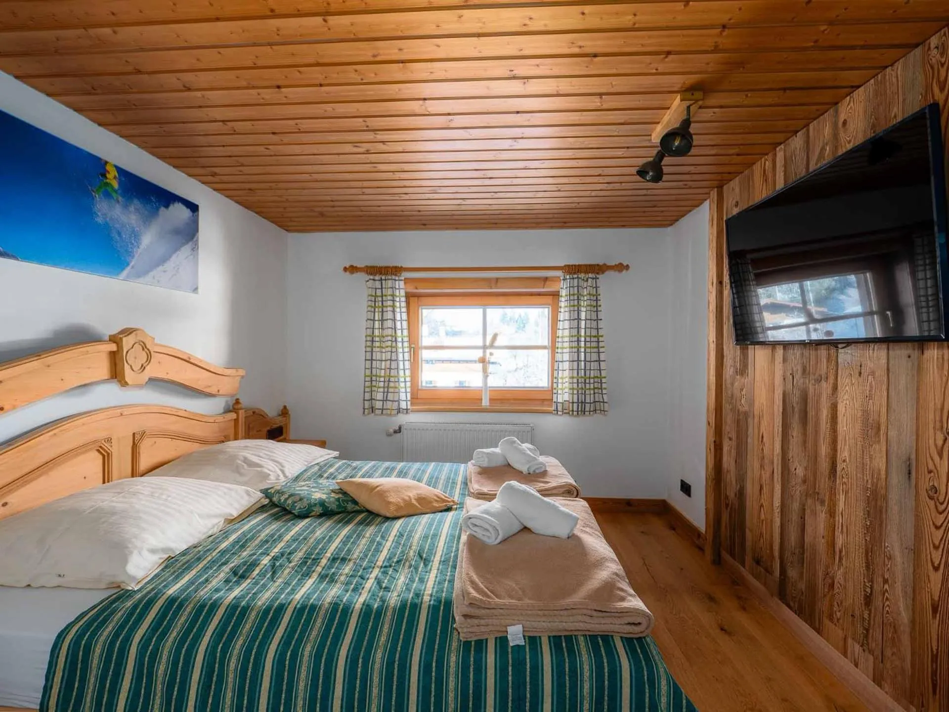 Bed in Gasthaus Auwirt