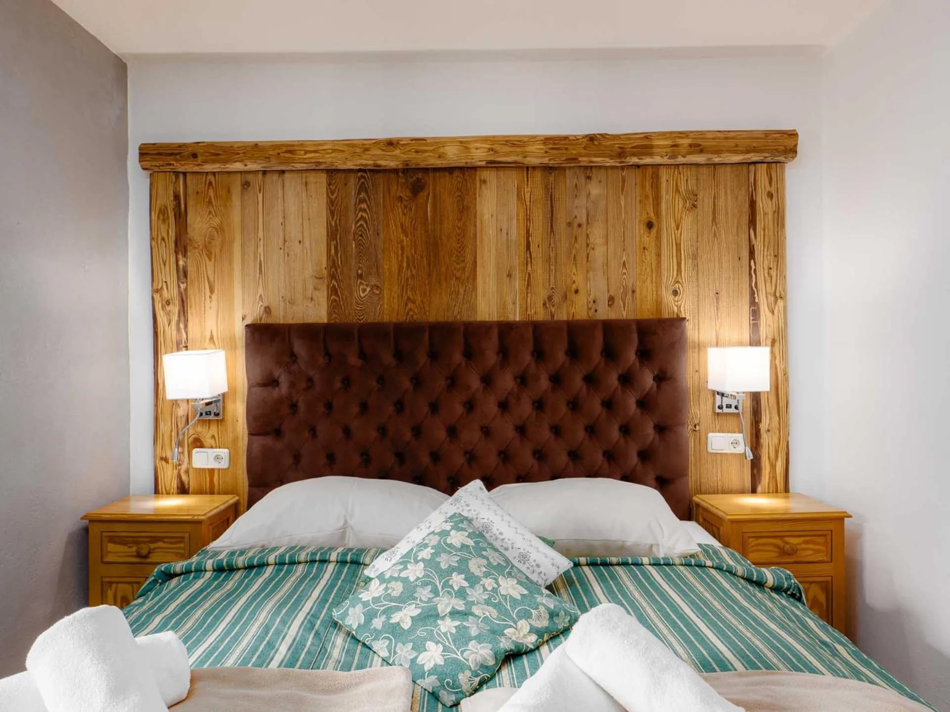 Bed in Gasthaus Auwirt