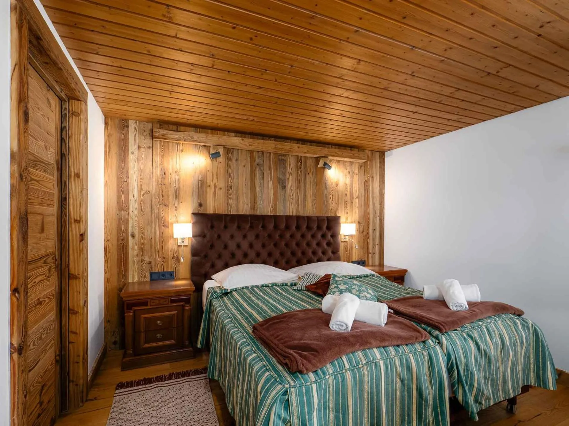 Bed in Gasthaus Auwirt