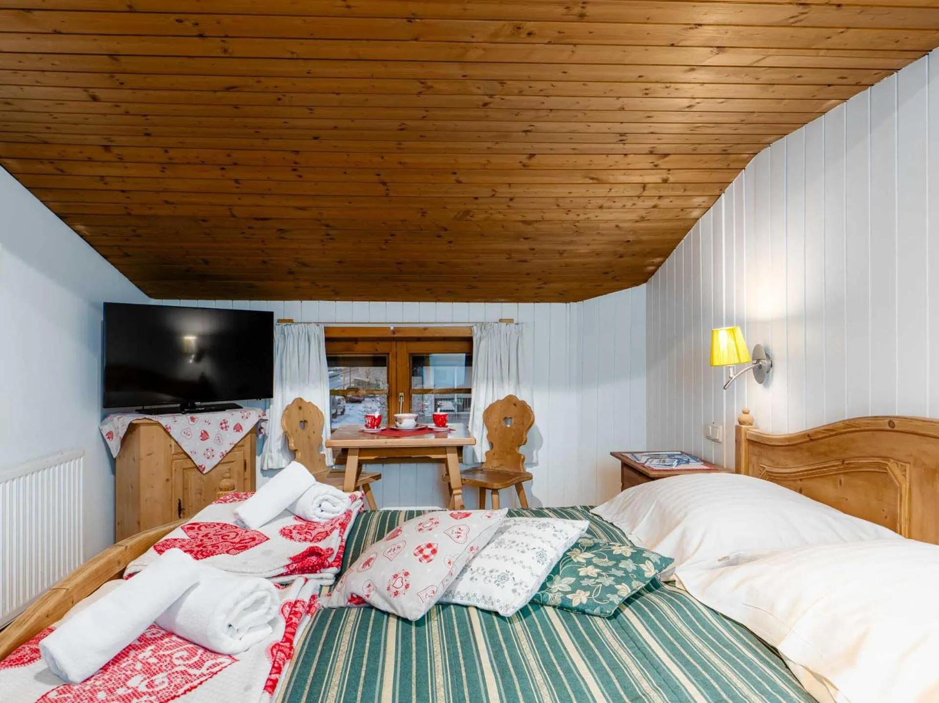 Bed in Gasthaus Auwirt