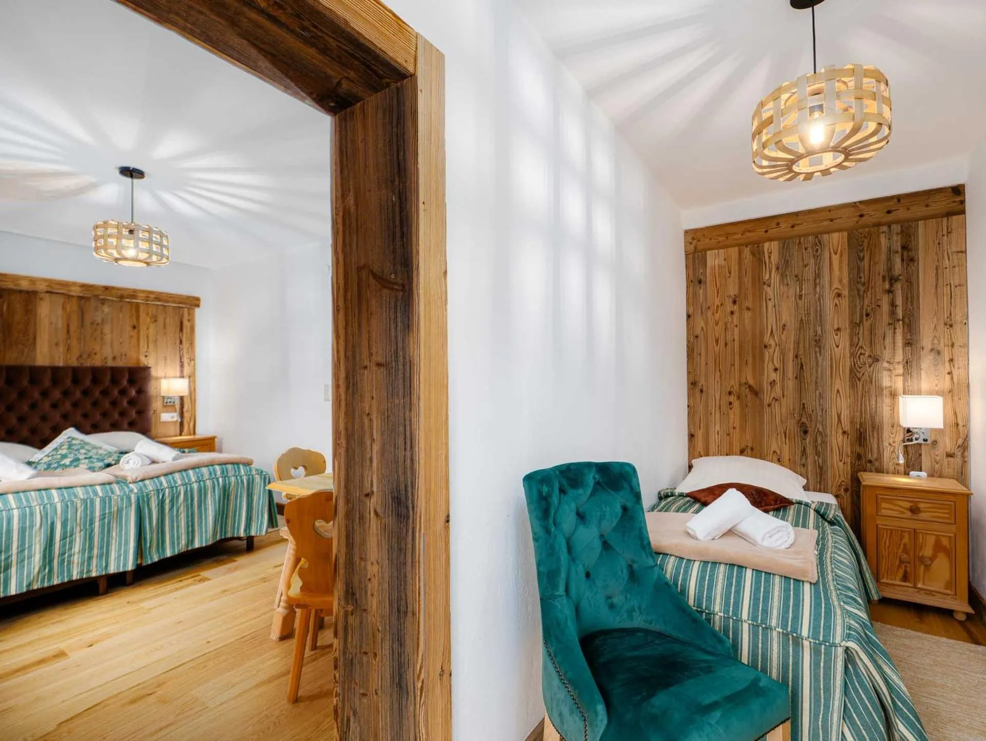 Bed in Gasthaus Auwirt