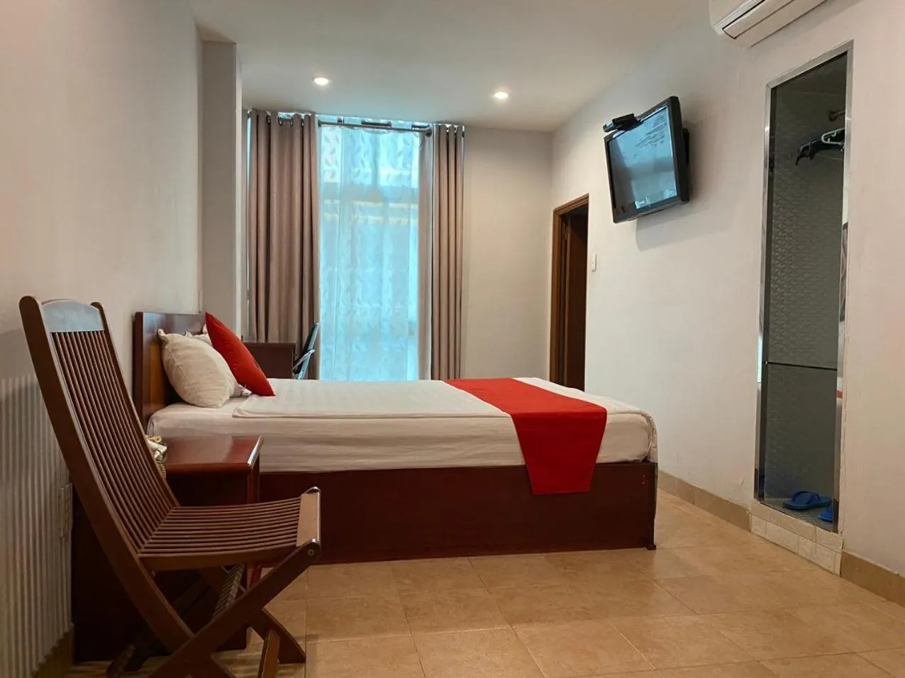 Bedroom, Bed in Sao Nam Hotel - Bui Vien Walking Street