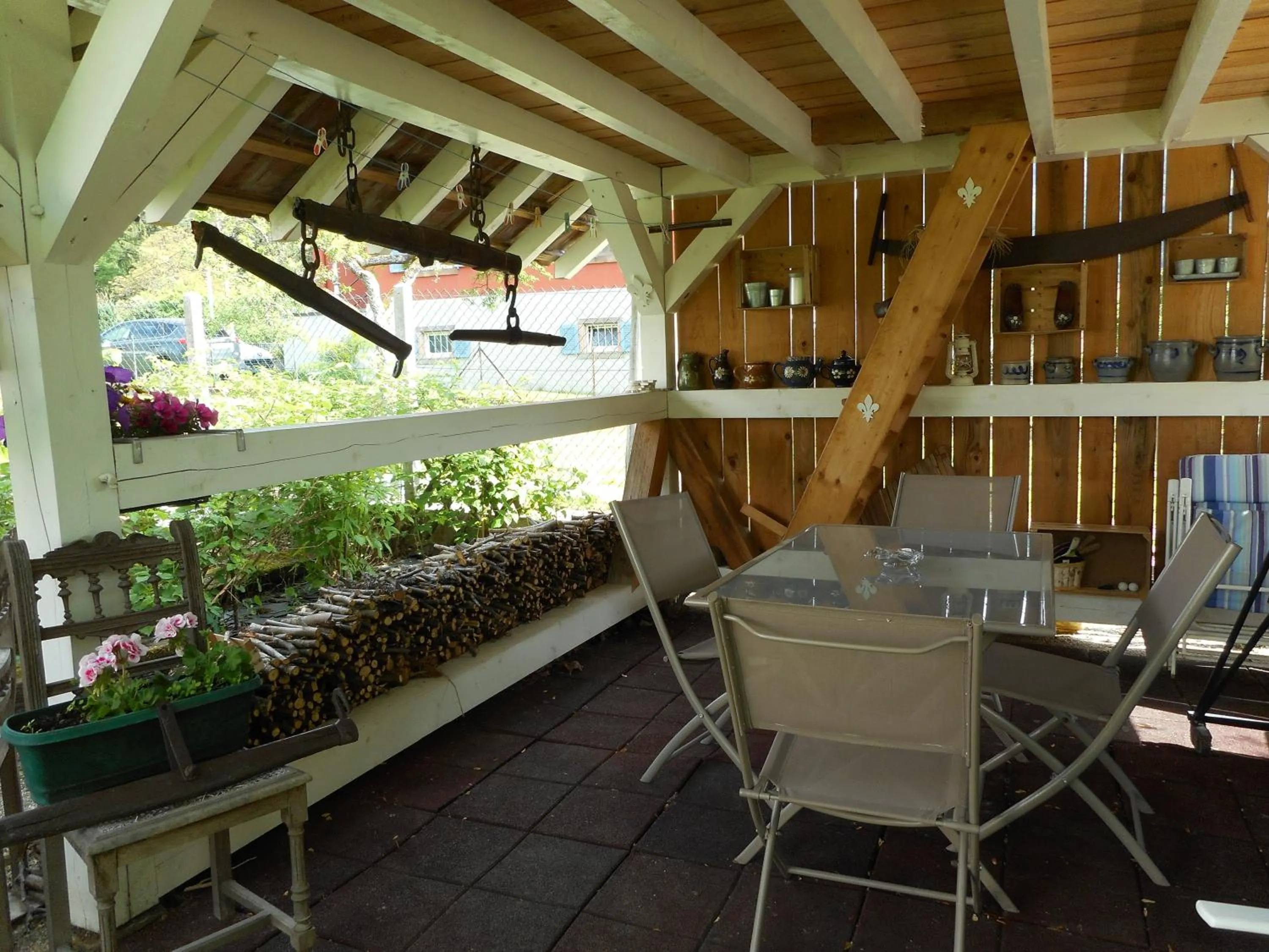 Garden in Gîte La Charmaie