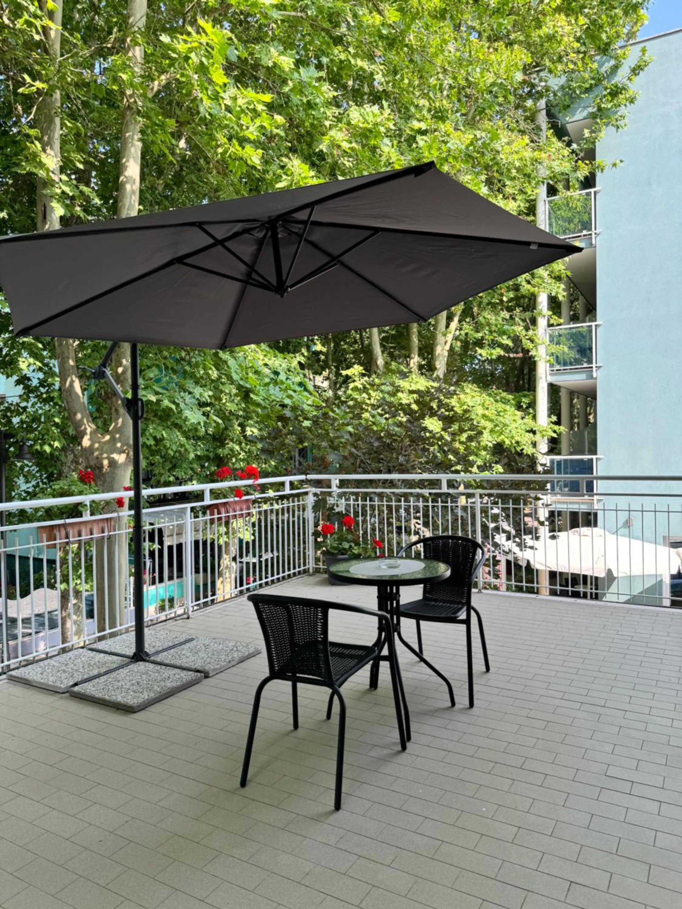 Balcony/Terrace in Blue Hotel