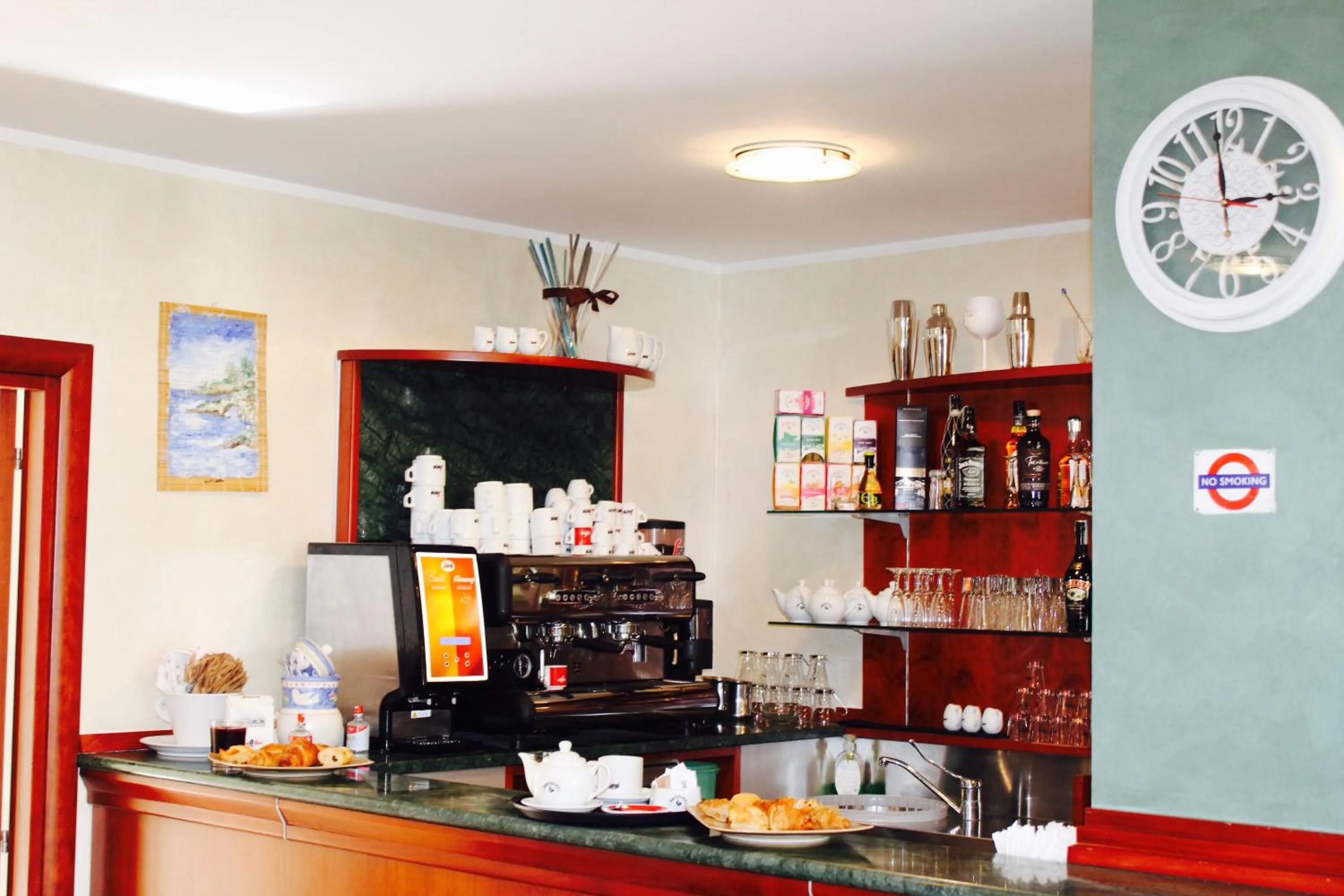 Property logo or sign in Blue Hotel