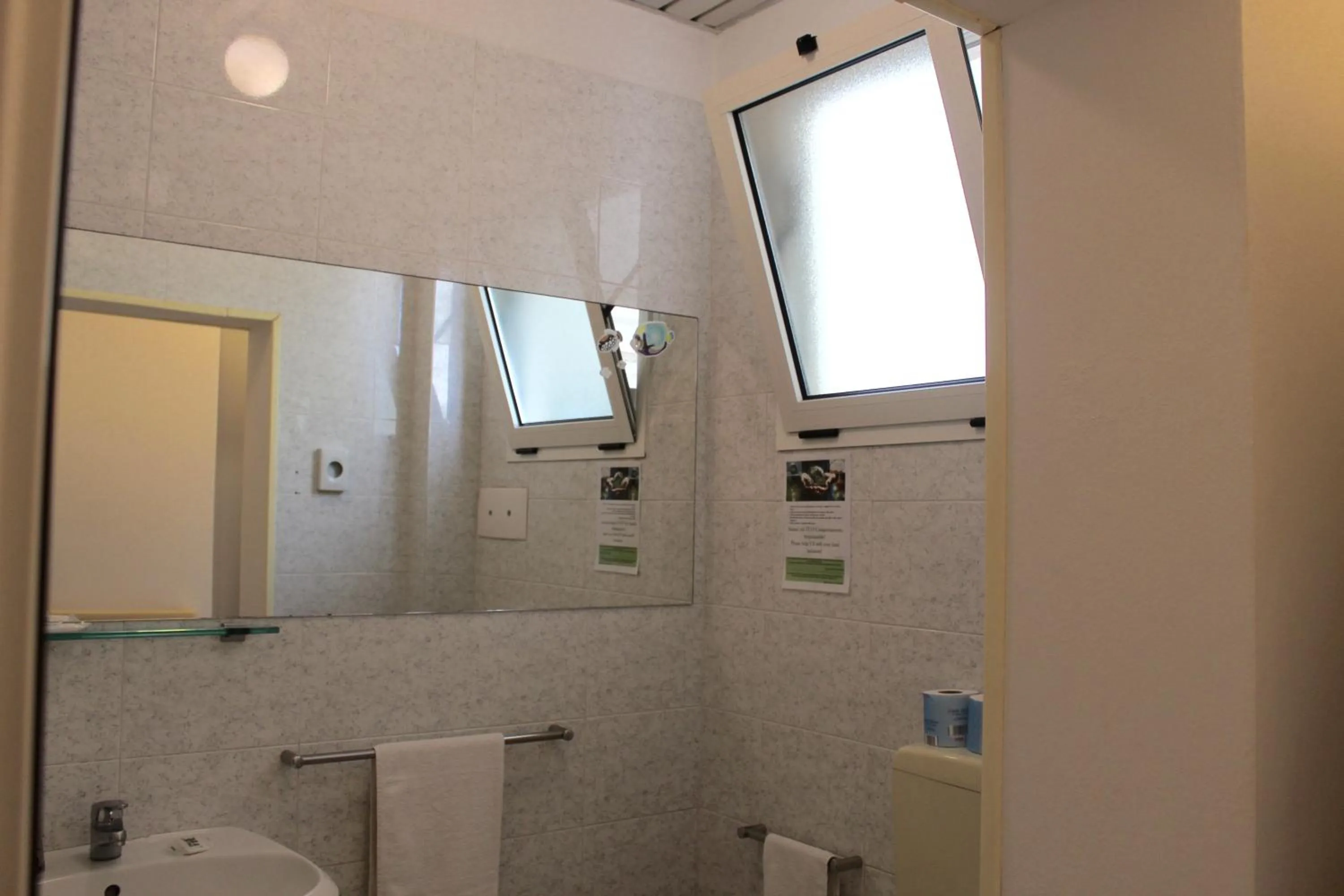 Bathroom in Blue Hotel