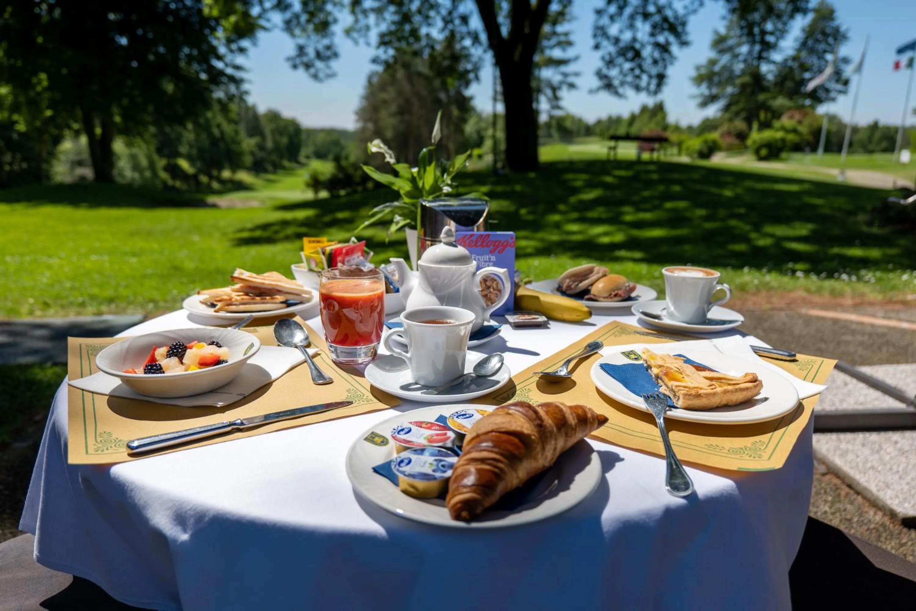 Garden in Golf Hotel La Pinetina