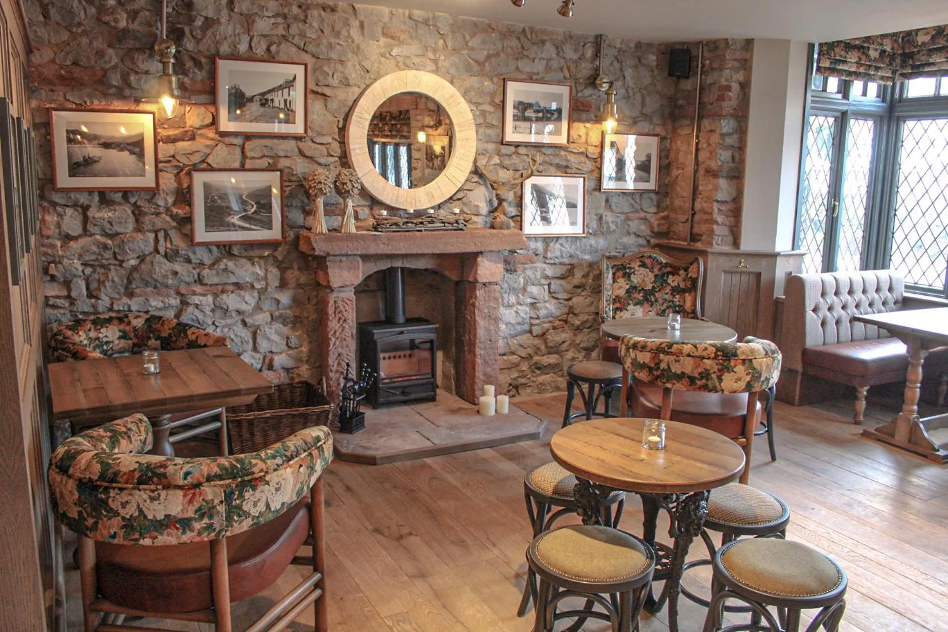 Dining area in The Pooley Bridge Inn