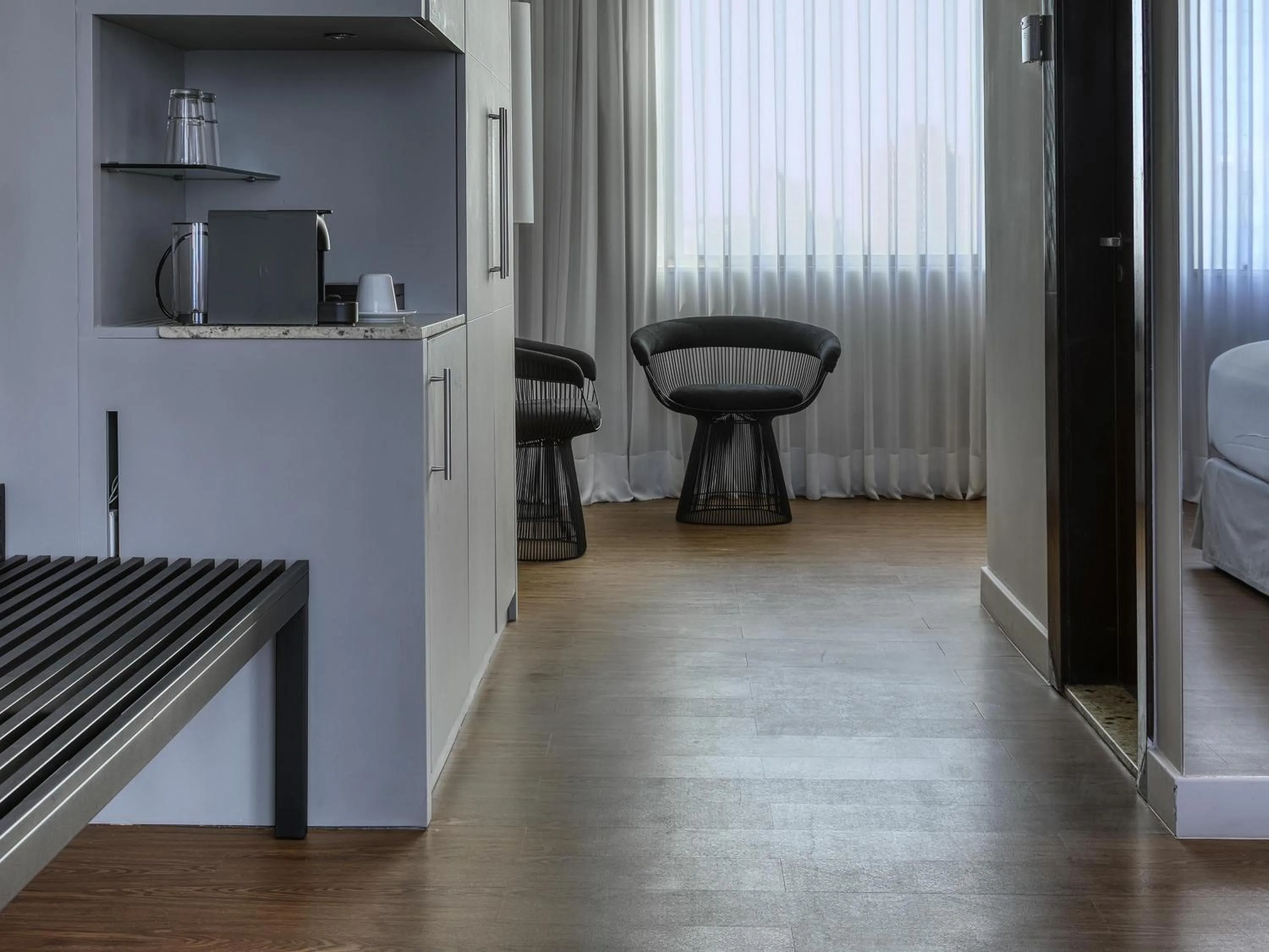 Bedroom, Bed in Caesar Business Belo Horizonte Belvedere