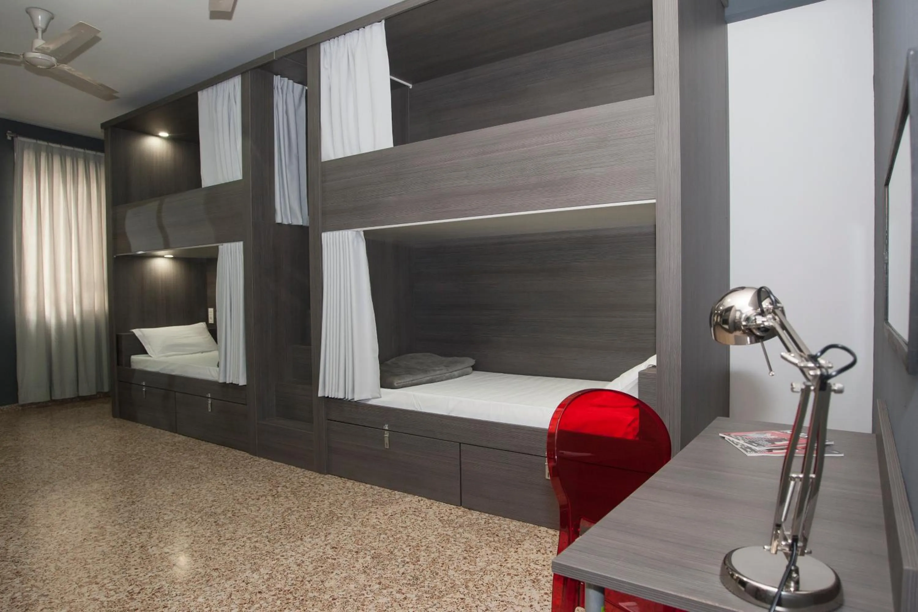 Decorative detail, Bed in Quart Youth Hostel & Apartments