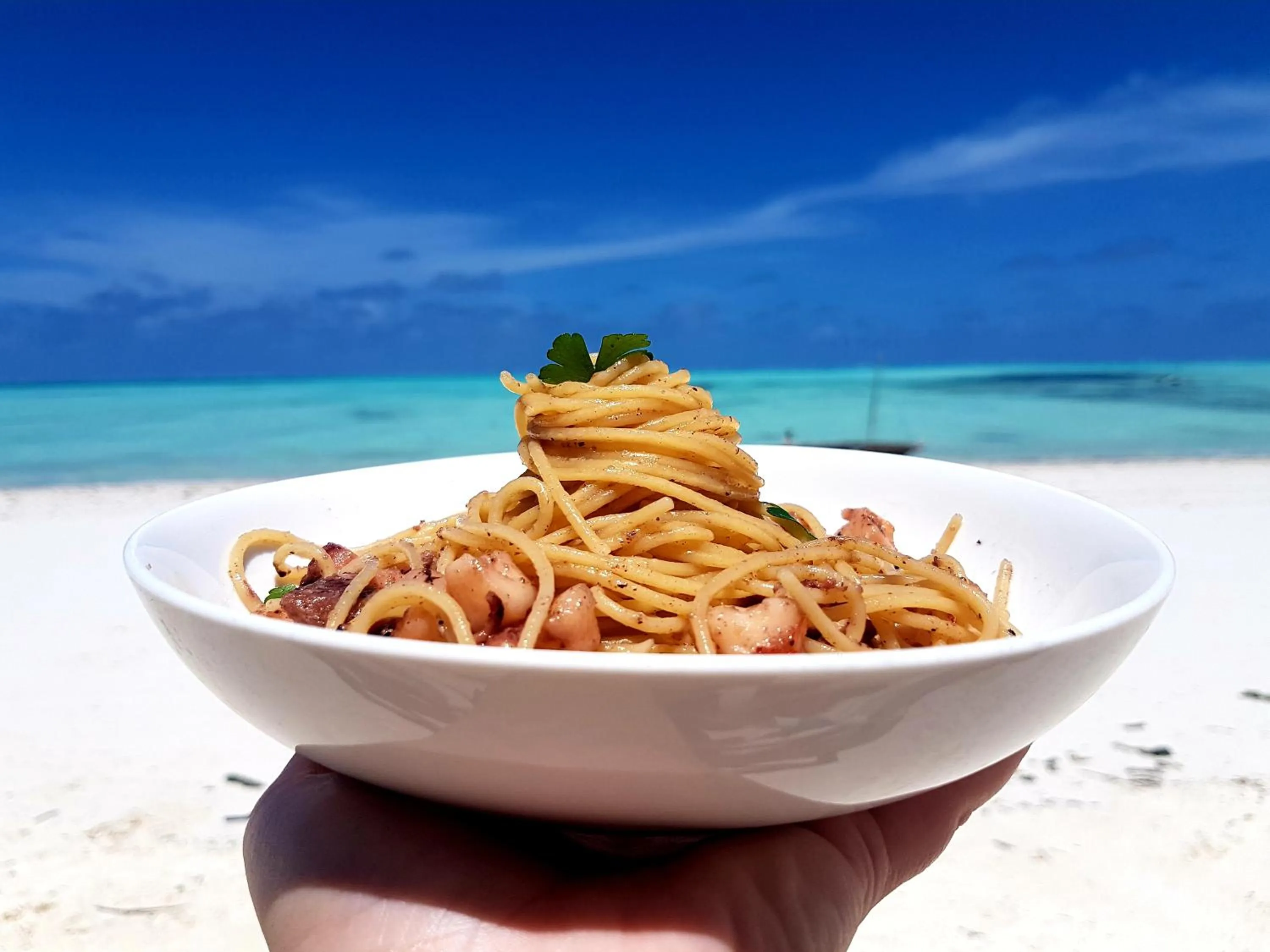 Food close-up in Peter Pan Beach Lodge