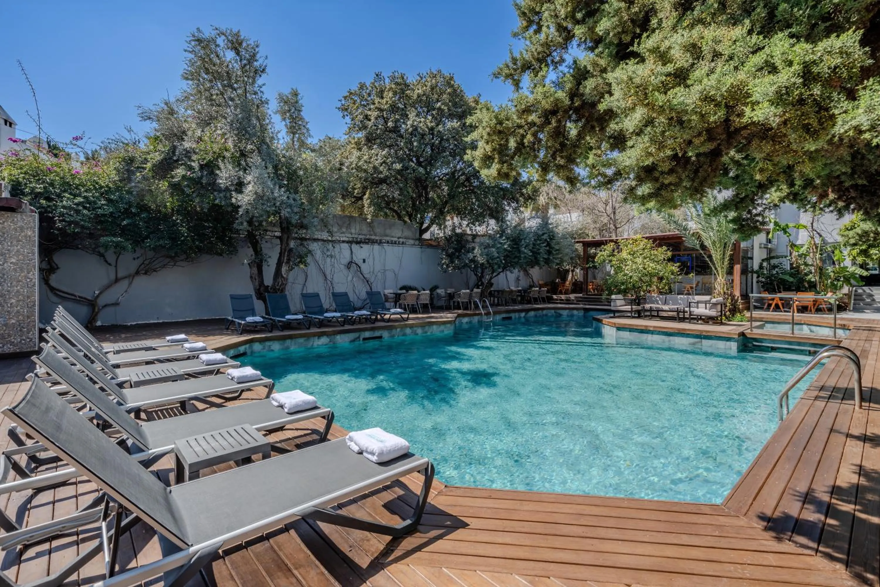 Pool view in Hotel Centro Bodrum